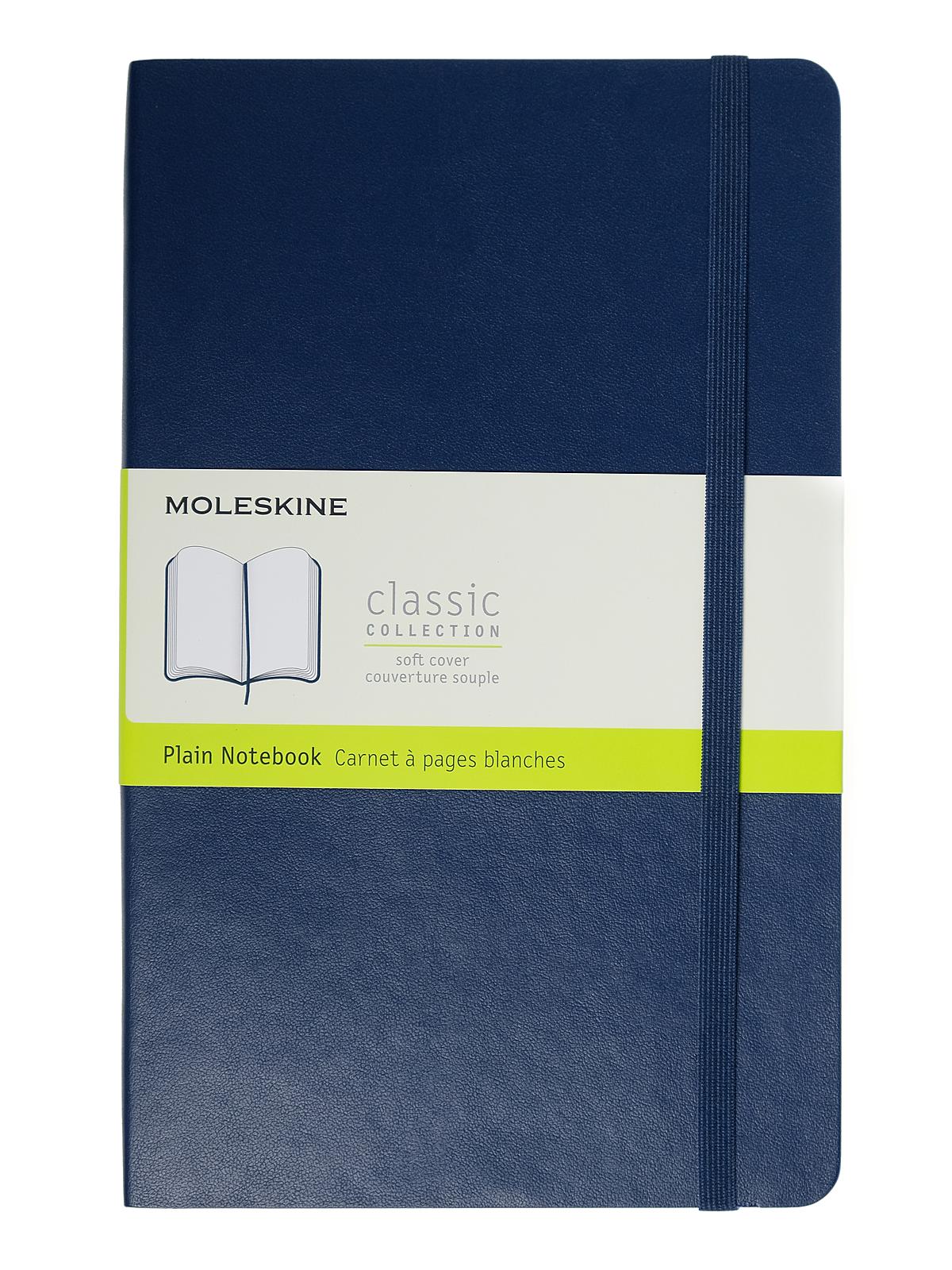 Classic Soft Cover Notebooks sapphire blue 5 in. x 8 1 4 in. 240 pages, unlined
