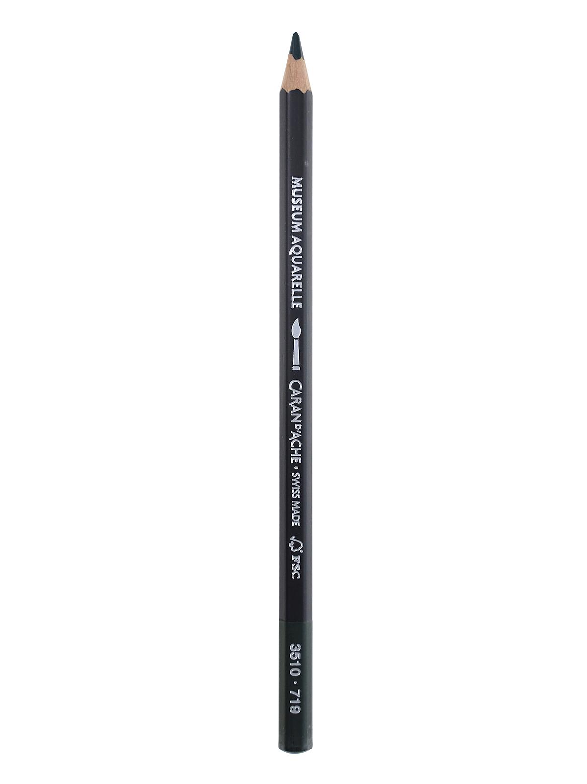 Museum Aquarelle Colored Pencils dark green 719