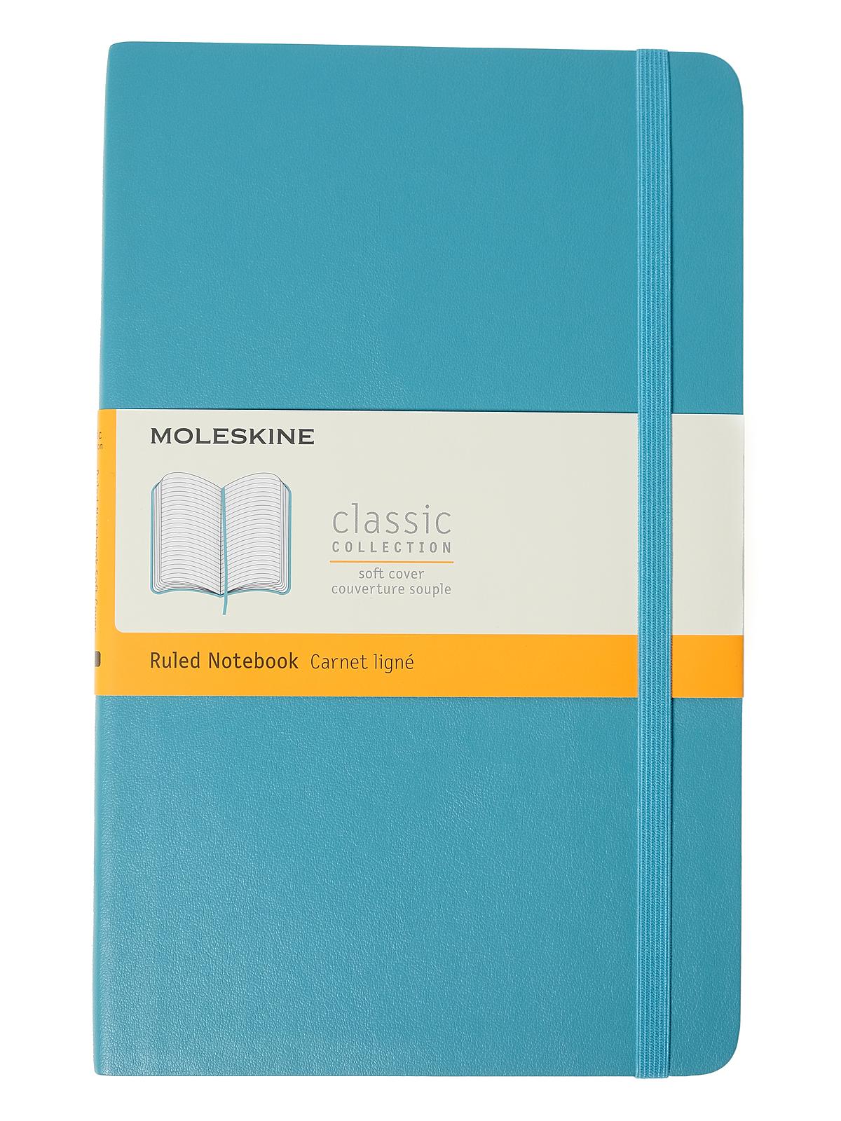 Classic Soft Cover Notebooks Reef Blue 5 in. x 8 1 4 in. 240 pages, lined
