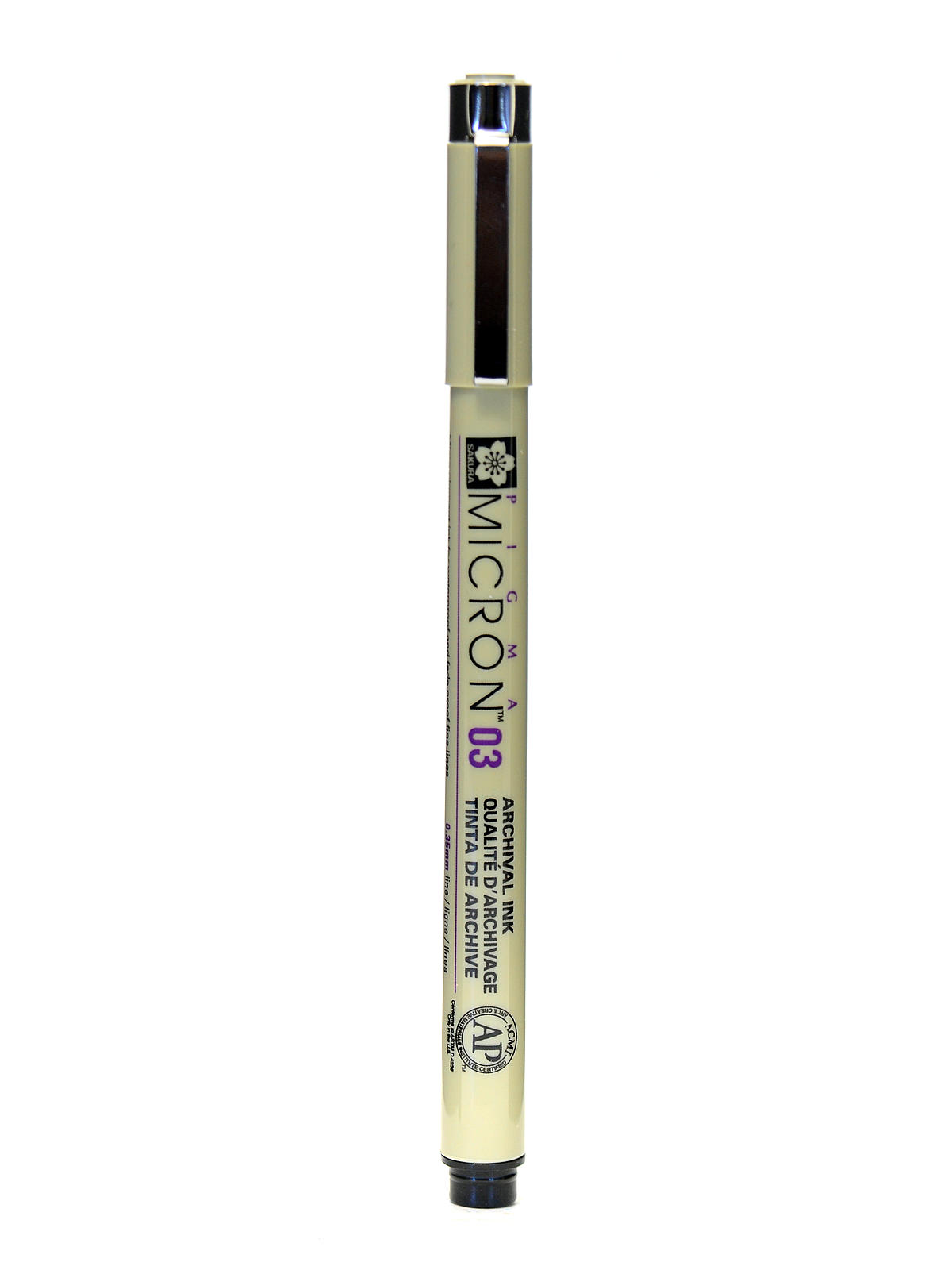 Pigma Micron black 03 (0.35 mm)