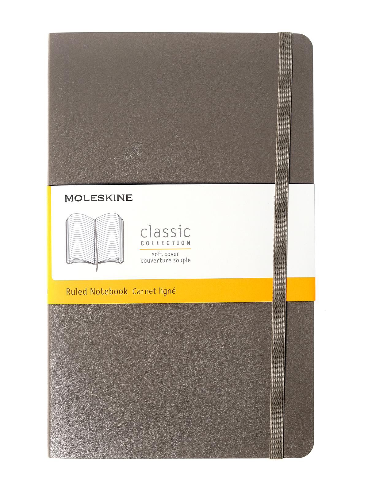 Classic Soft Cover Notebooks earth brown 5 in. x 8 1 4 in. 240 pages, lined