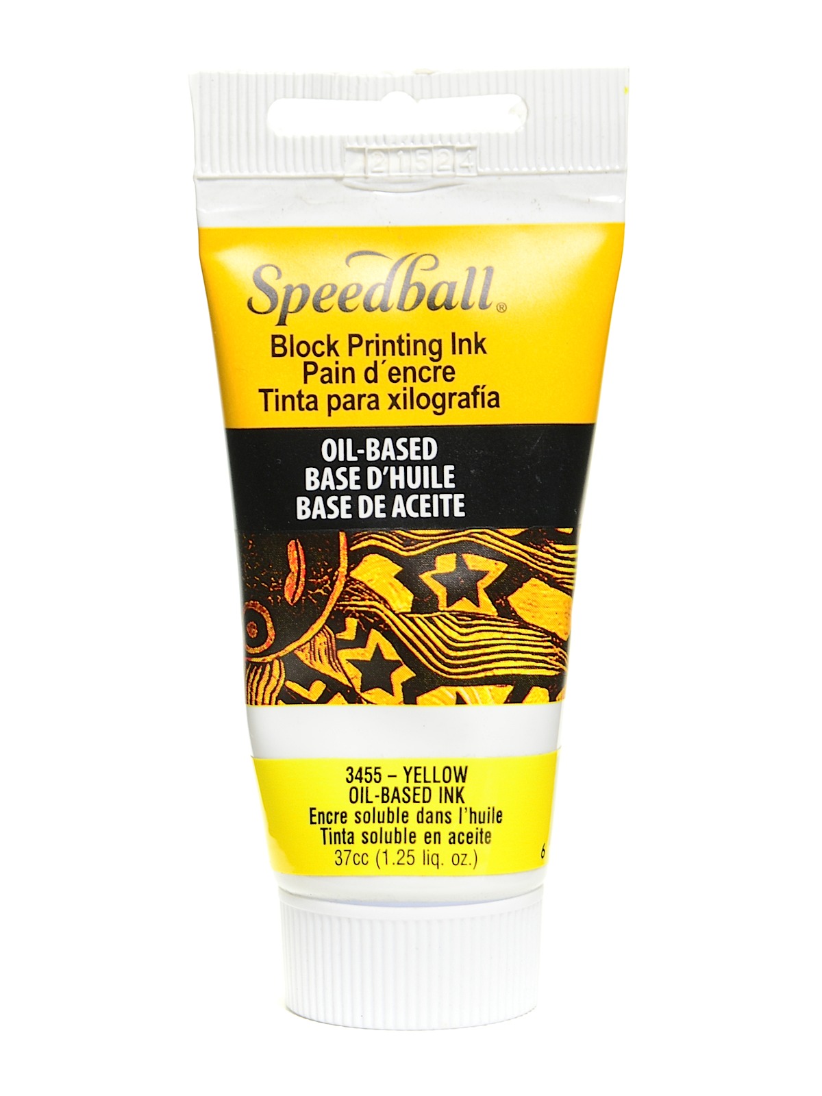 Oil-Based Block Printing Inks yellow 1.3 oz.