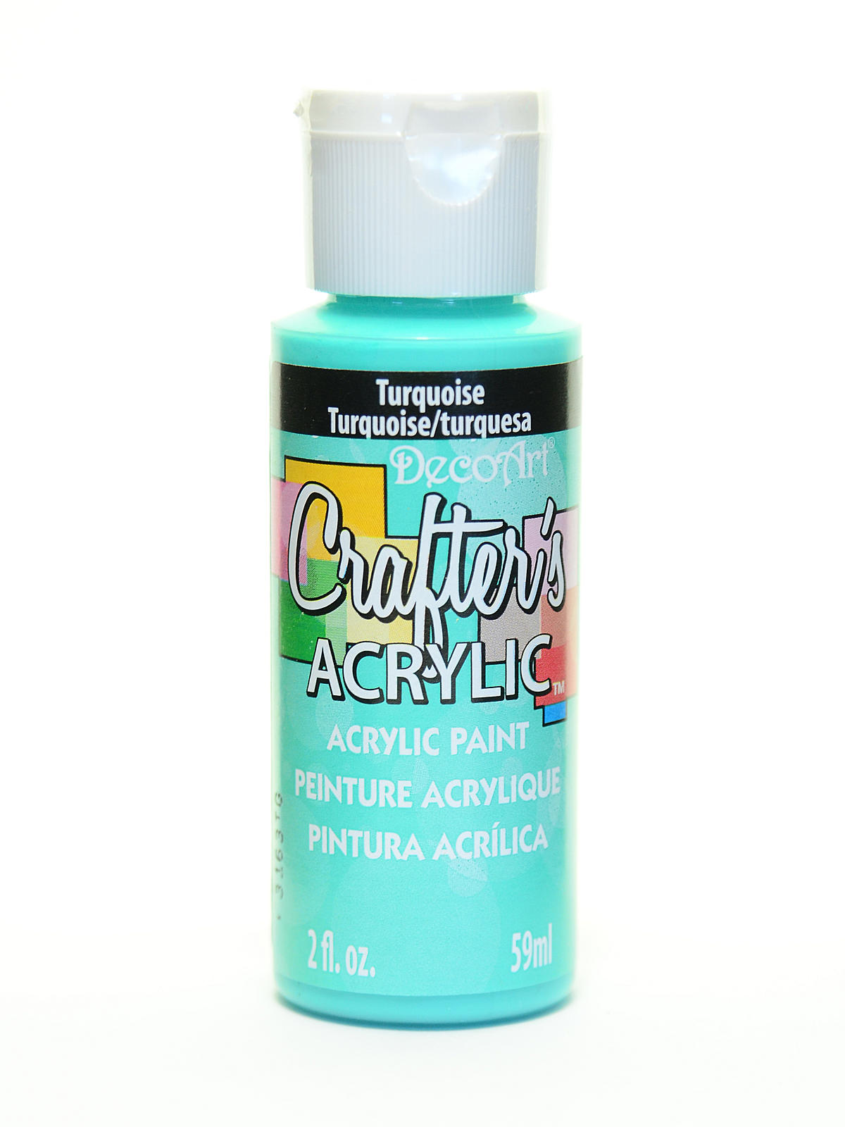 Crafters Acrylic 2 oz turquoise