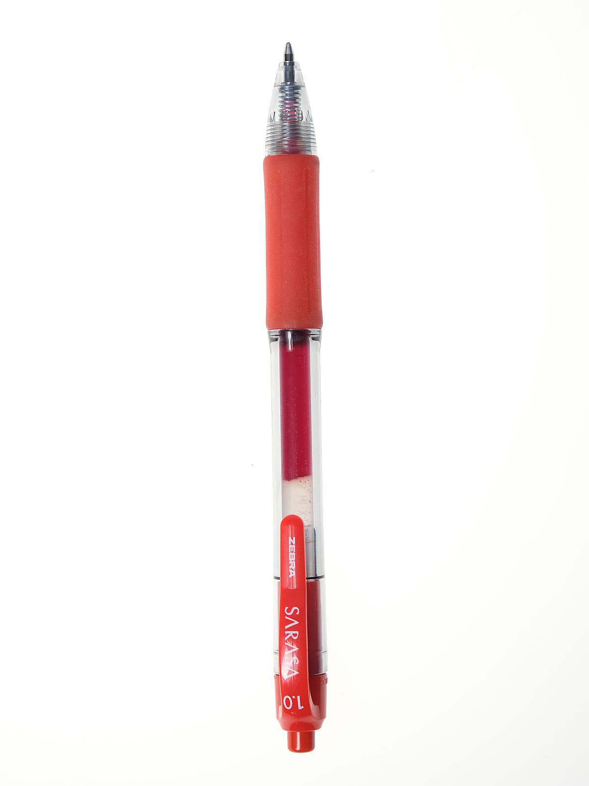 Sarasa Gel Retractable Pen 1.0 mm red