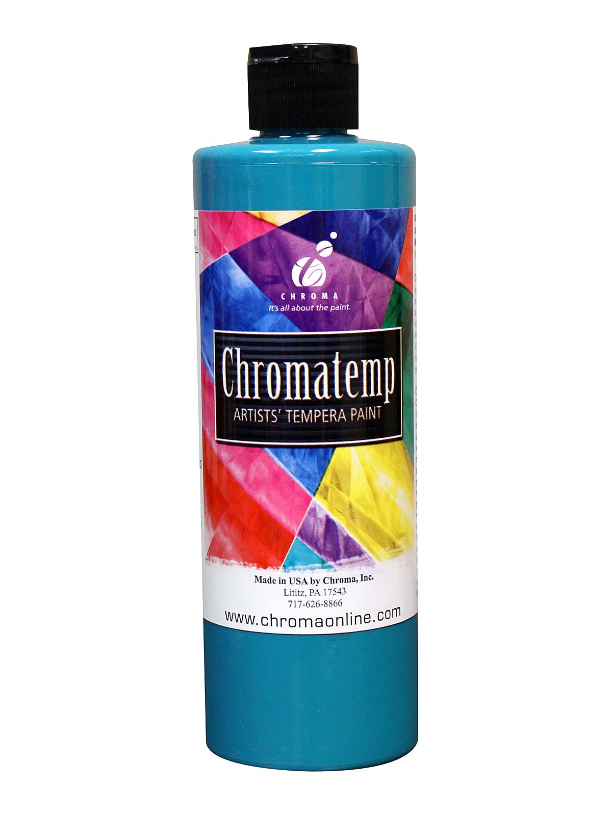 ChromaTemp Pearlescent Tempera Paint turquoise 500 ml