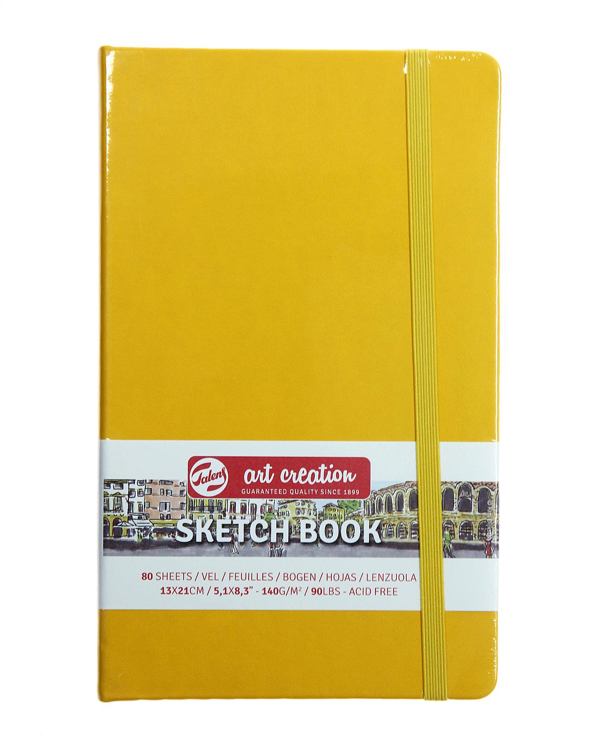 Art Creations Sketchbooks 140 g golden yellow 13 cm x 21 cm
