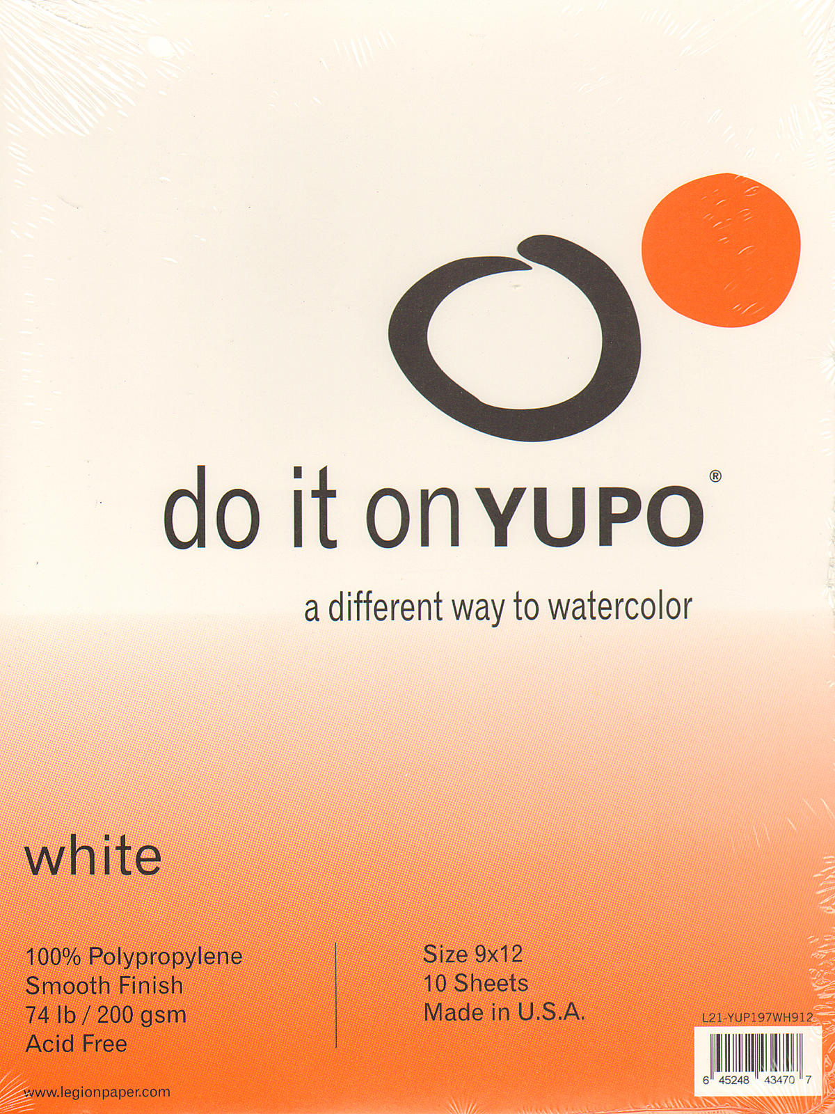 Watercolor Pad 9 in. x 12 in.