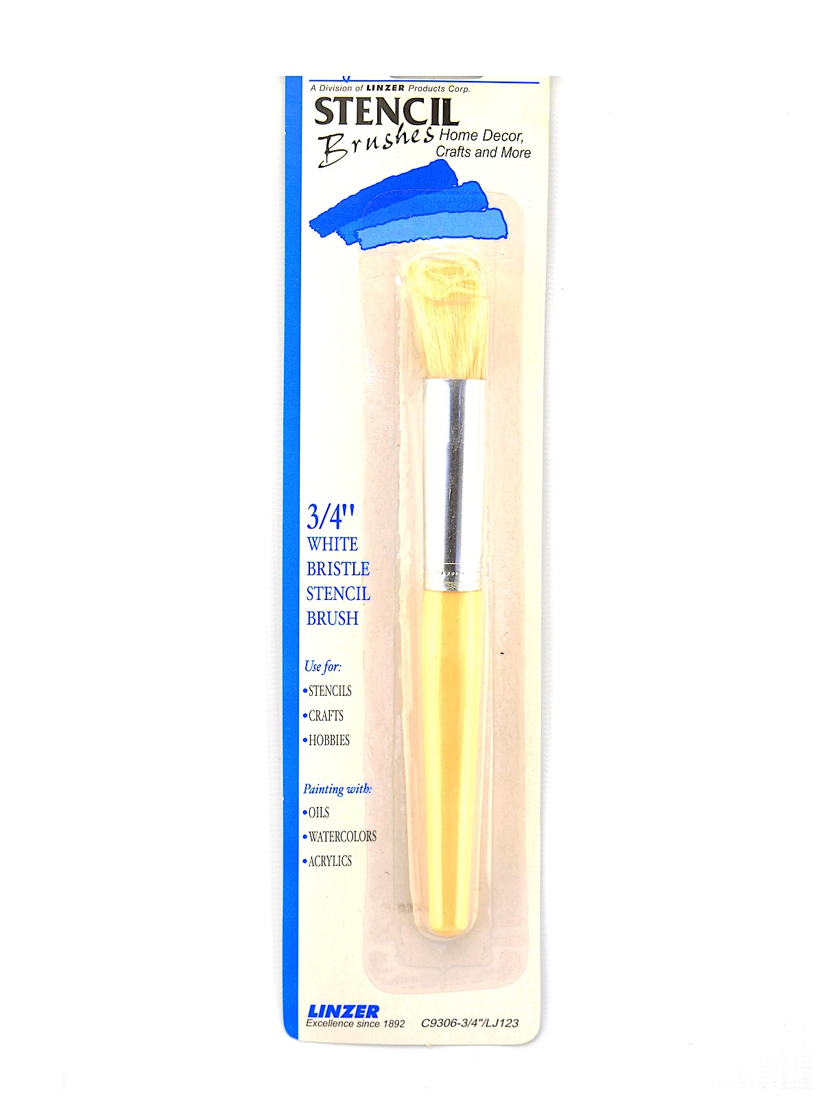 Stencil Brushes 3 4 in.