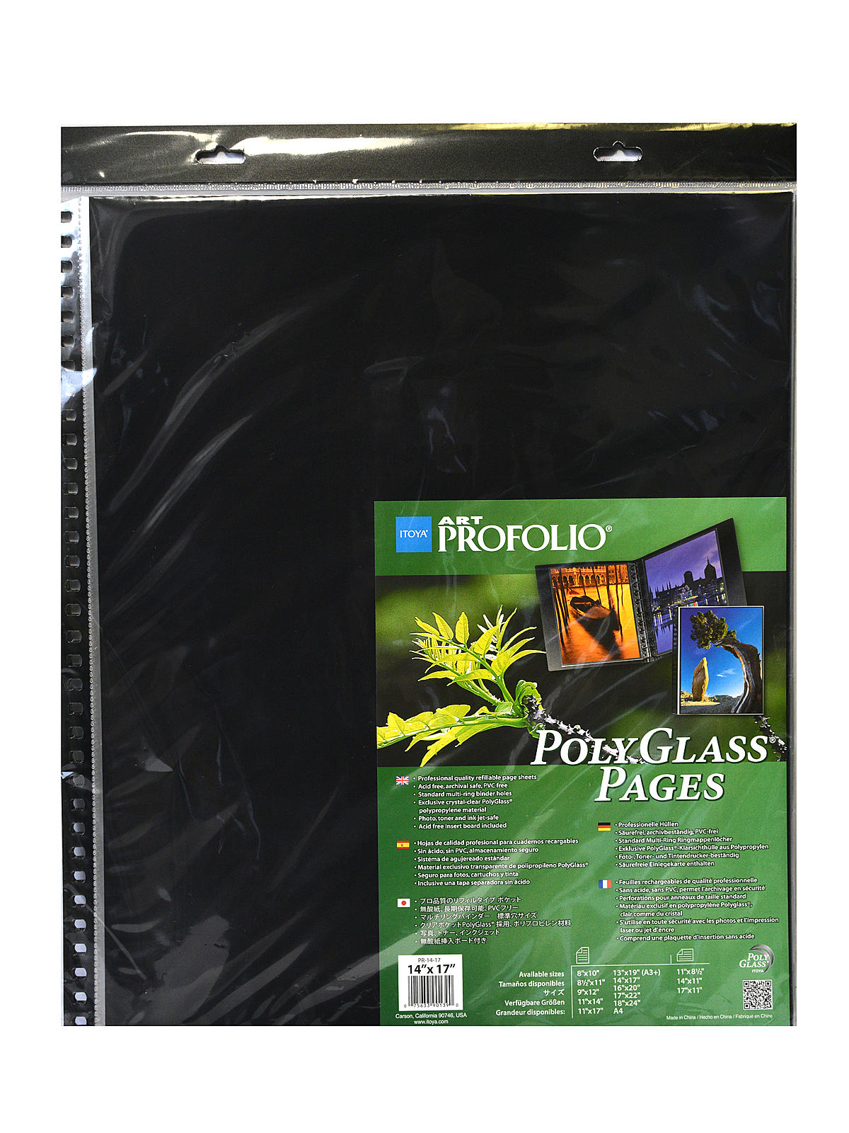 Polyglass Pages 14 In. X 17 In. Vertical Pack Of 10