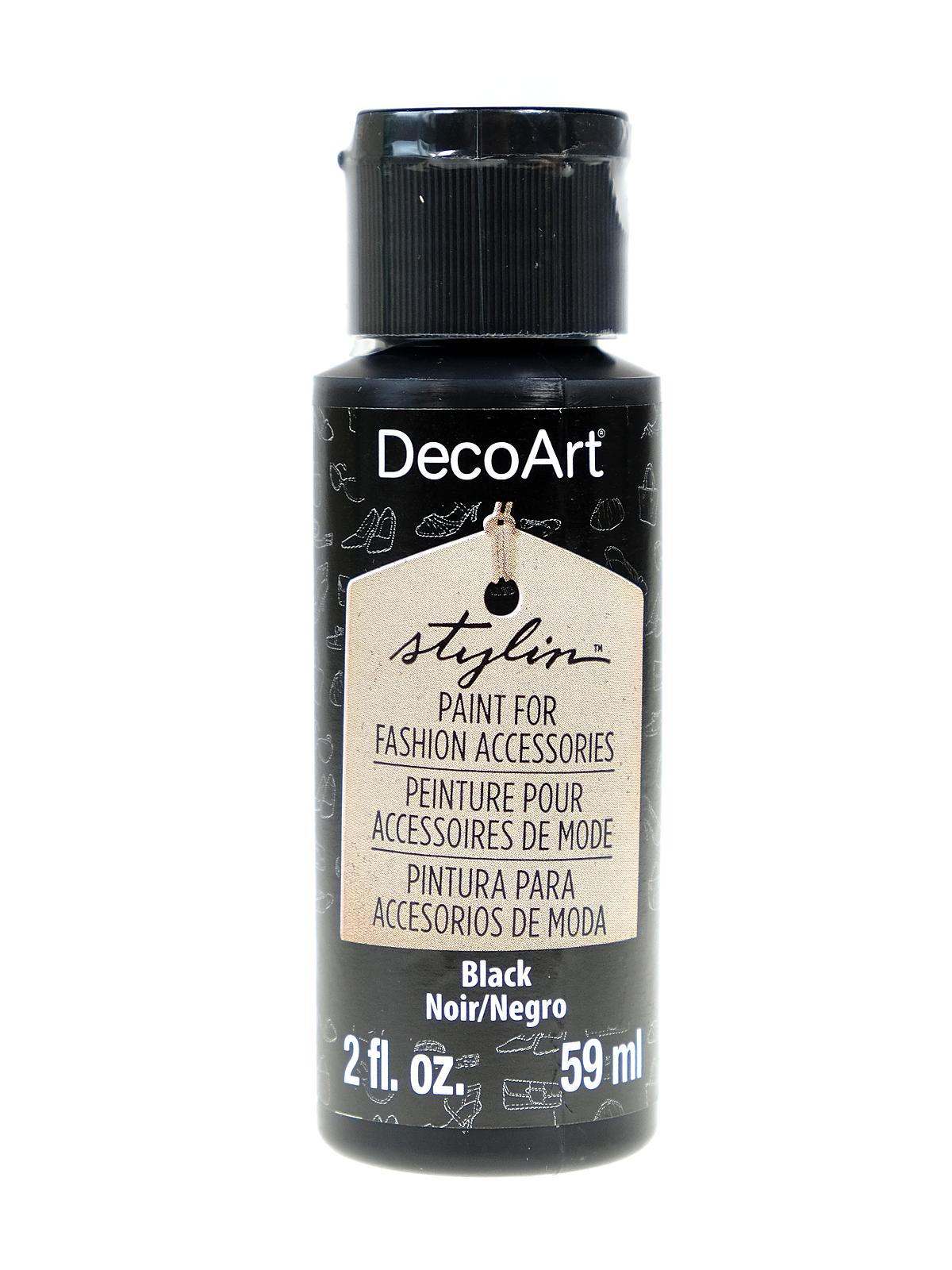Stylin Paint black 2 oz.