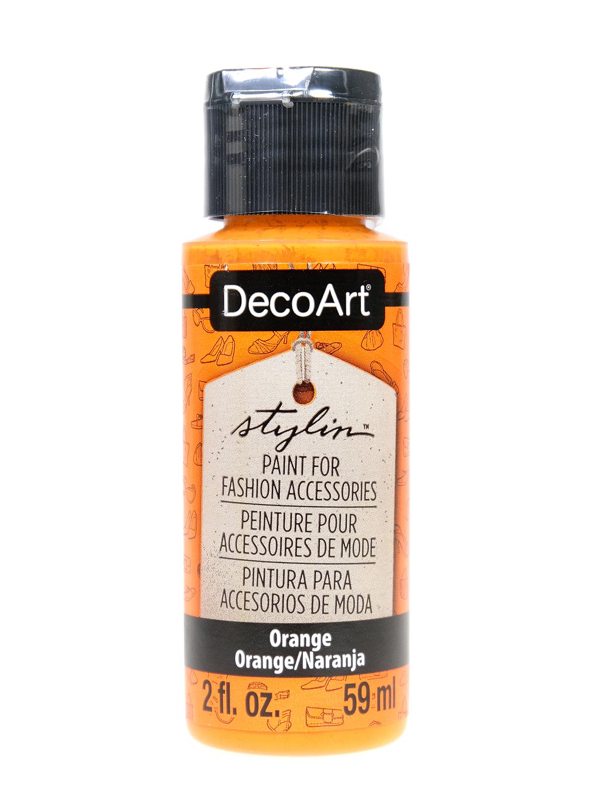 Stylin Paint orange 2 oz.