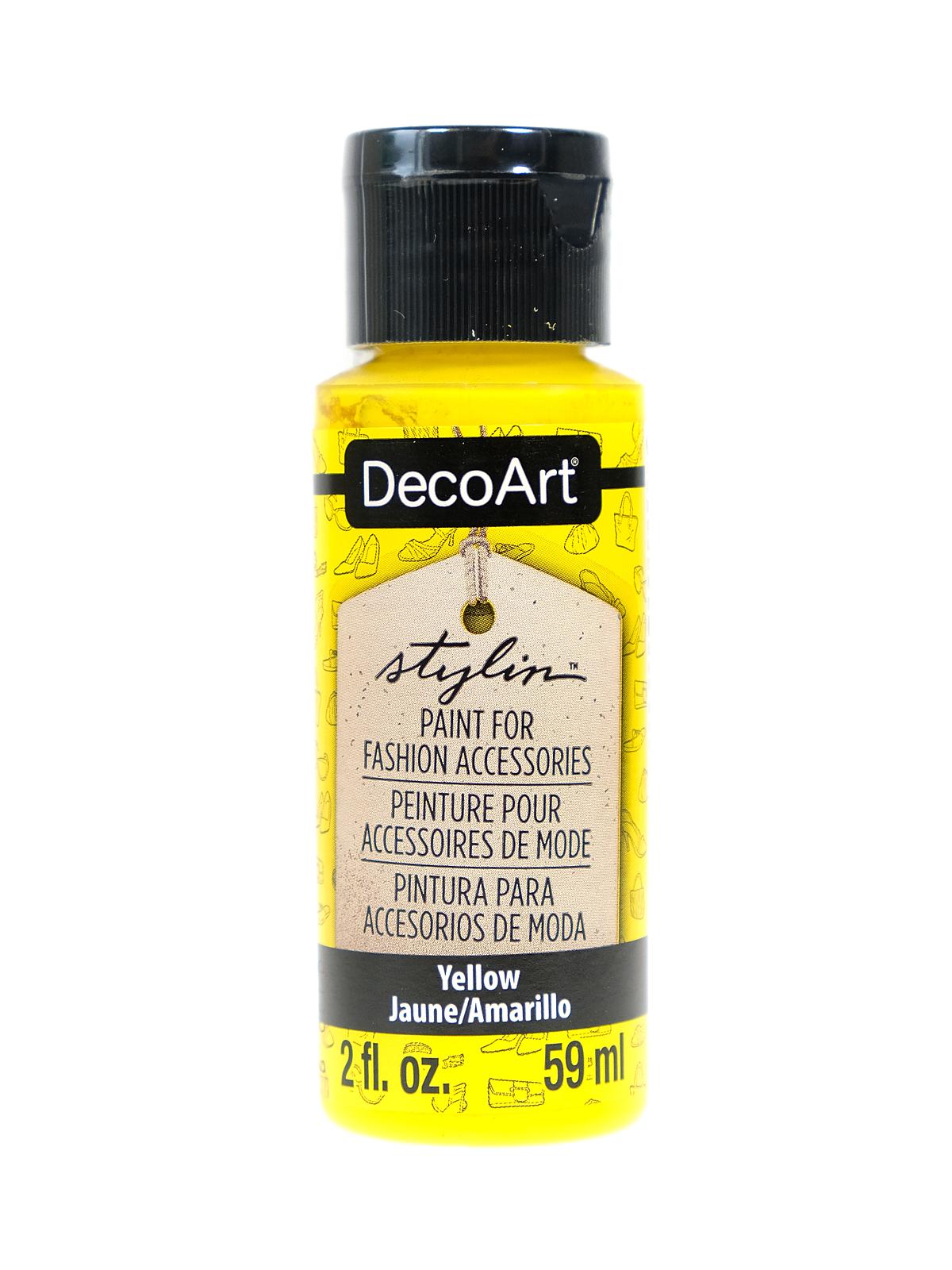 Stylin Paint yellow 2 oz.