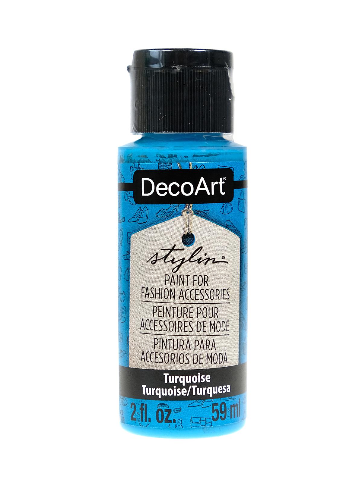 Stylin Paint turquoise 2 oz.