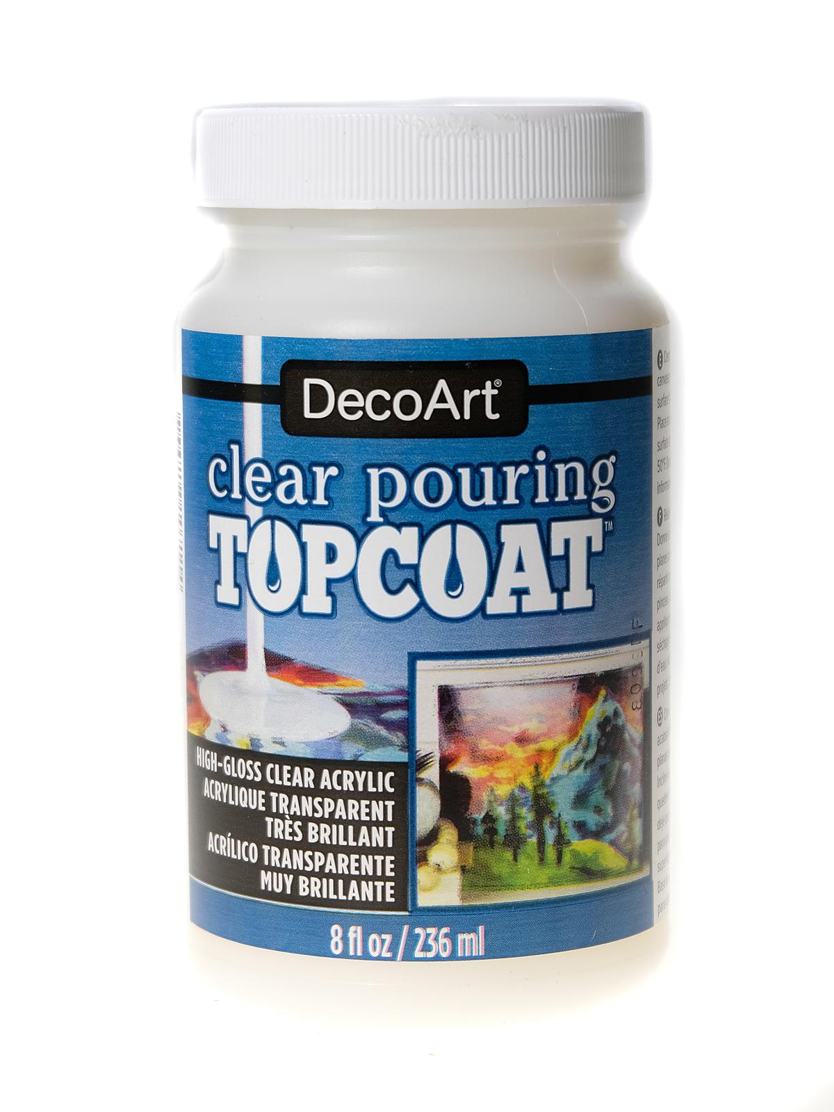 Clear Pouring TopCoat 8 oz.