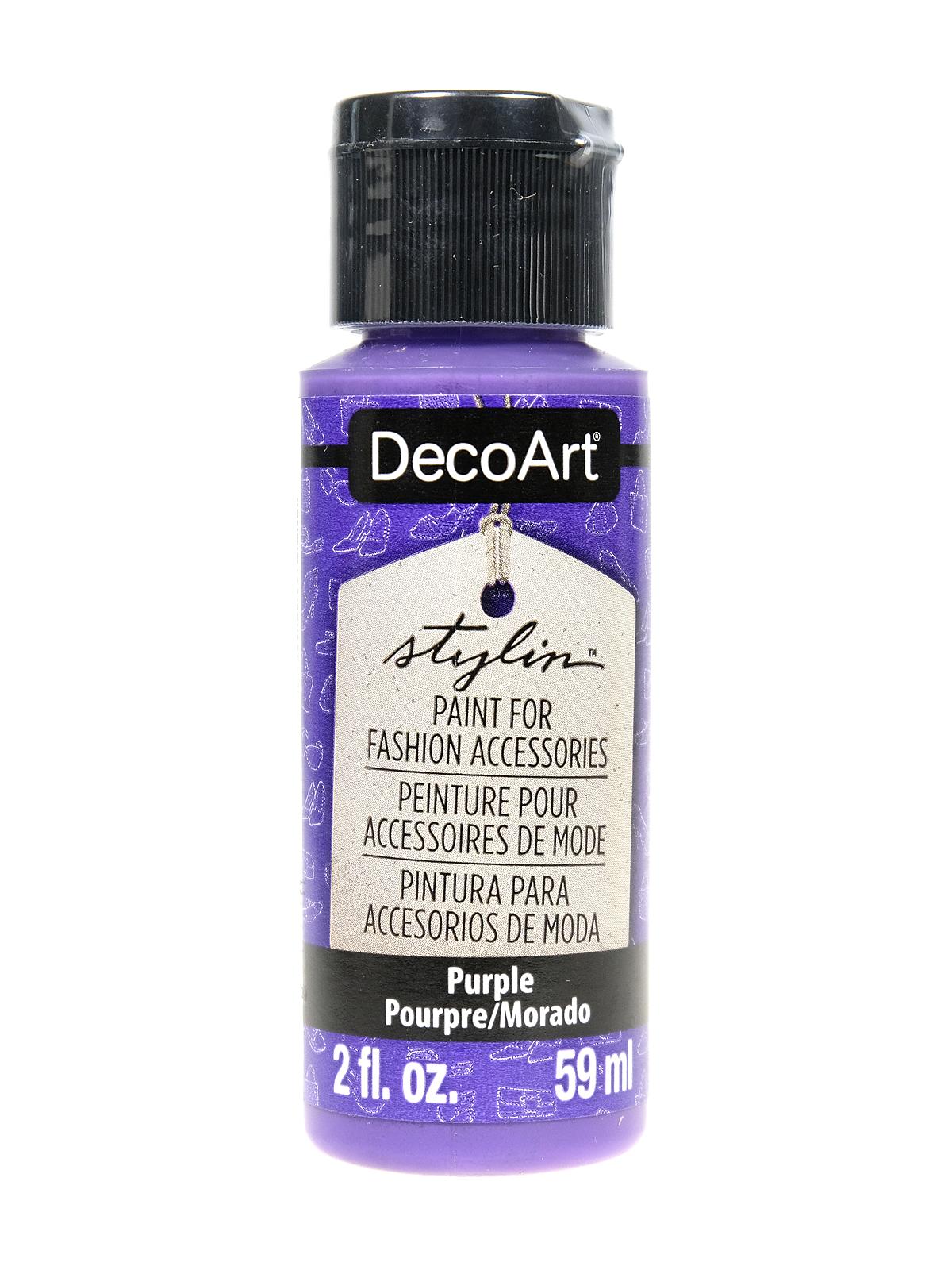 Stylin Paint purple 2 oz.
