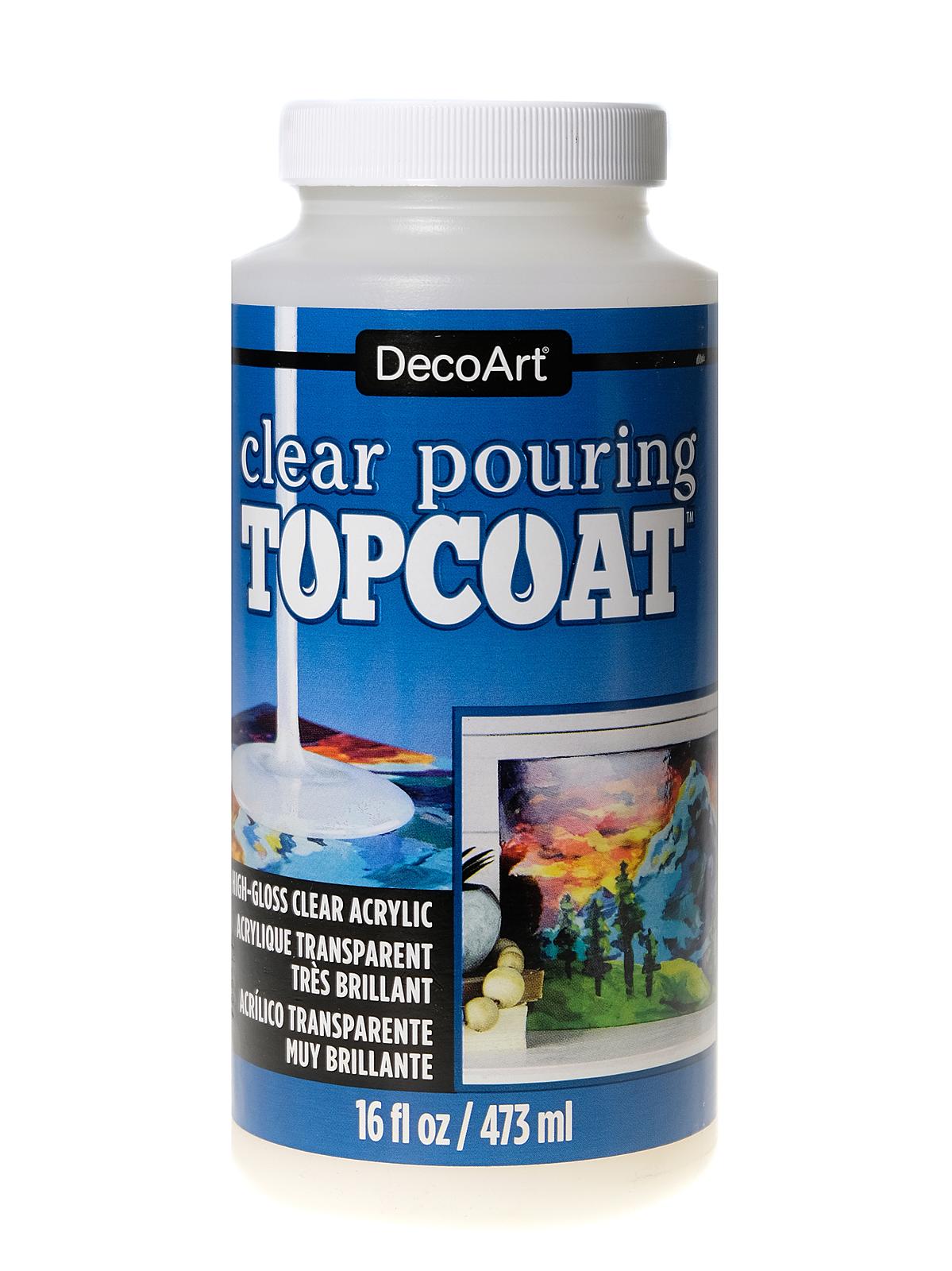 Clear Pouring TopCoat 16 oz.