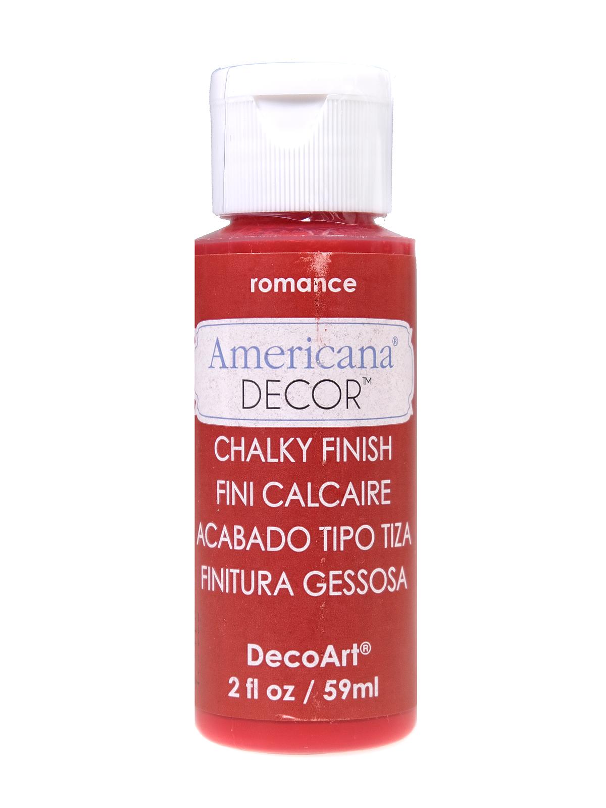 Americana Decor Chalky Finish Paint romance 2 oz.