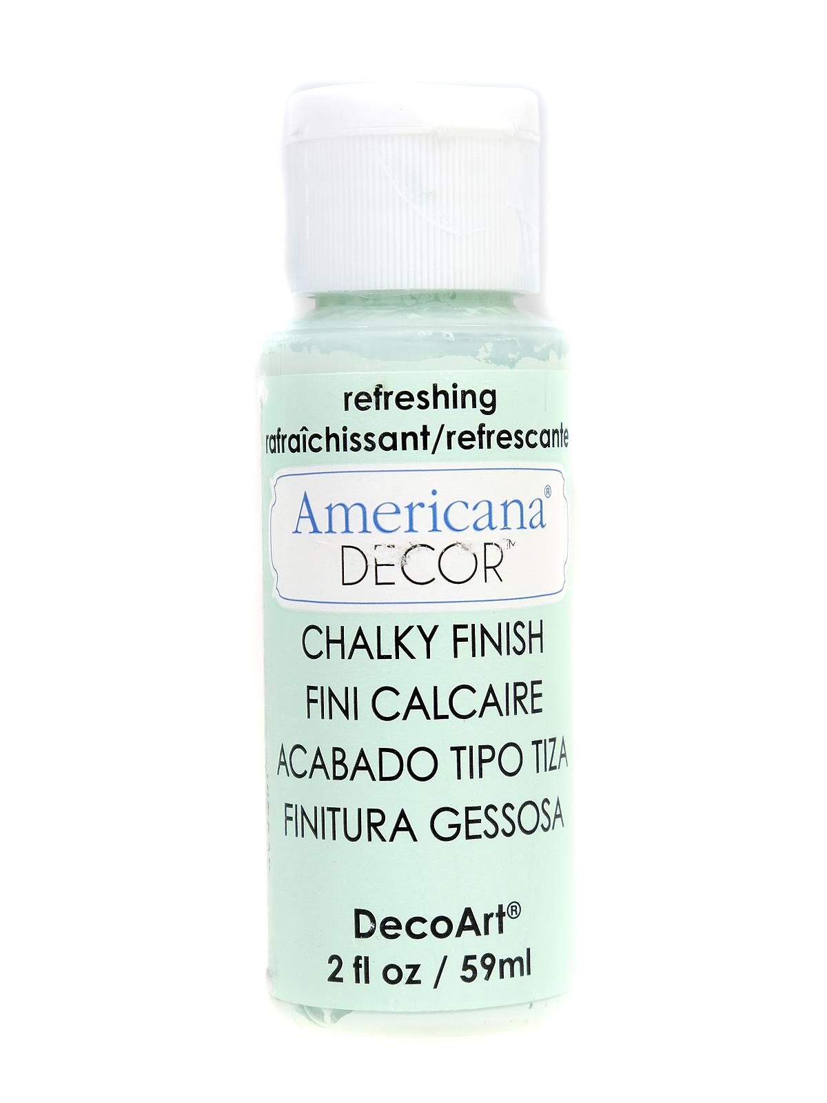 Americana Decor Chalky Finish Paint refreshing 2 oz.