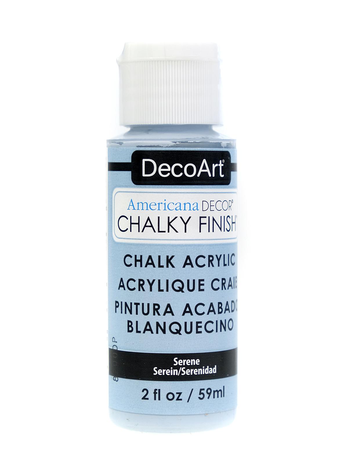 Americana Decor Chalky Finish Paint serene 2 oz.