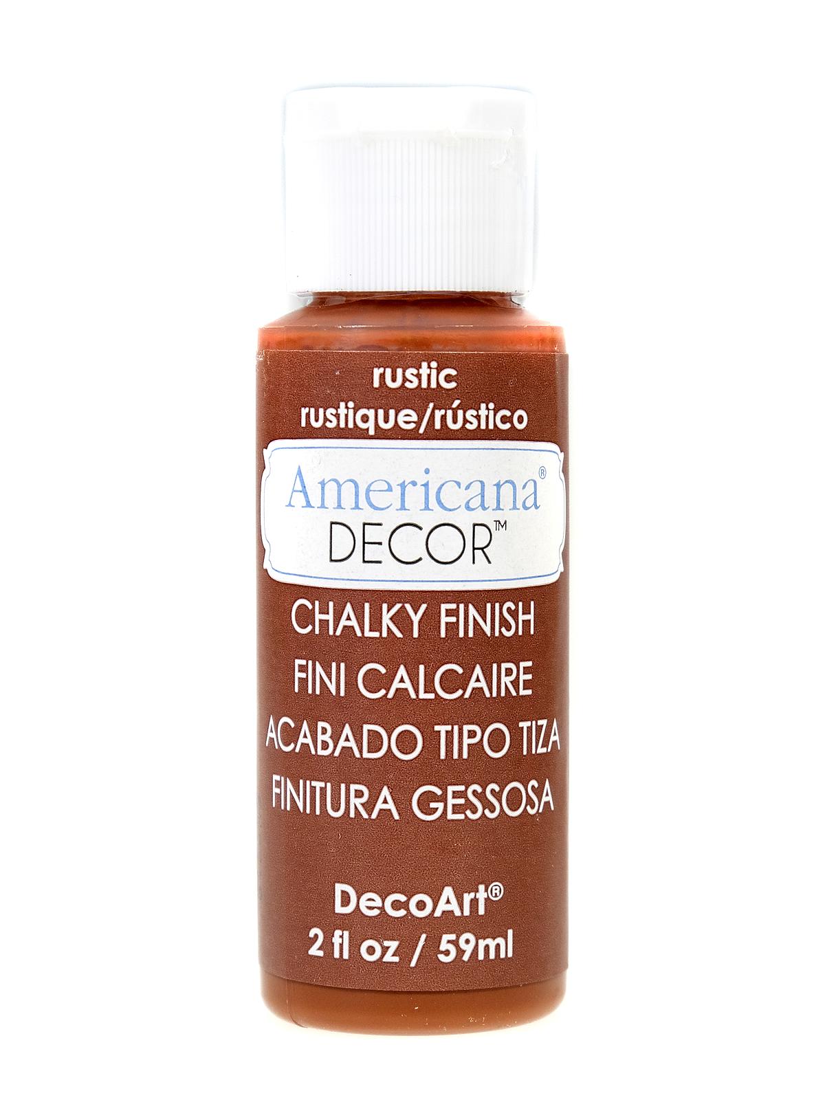 Americana Decor Chalky Finish Paint Rustic 2 oz.