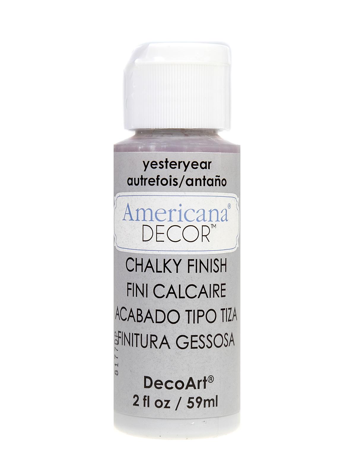 Americana Decor Chalky Finish Paint yesteryear 2 oz.