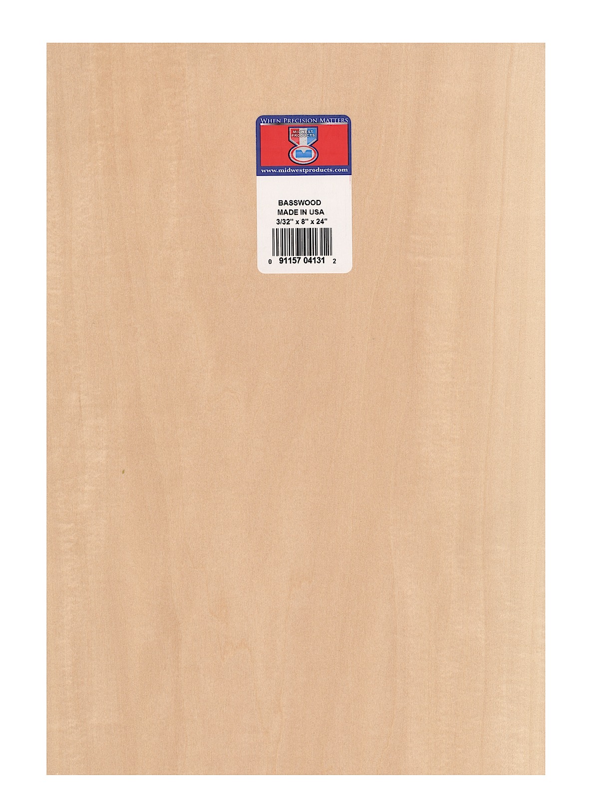 Basswood Sheets 3 32 In. 8 In. X 24 In.