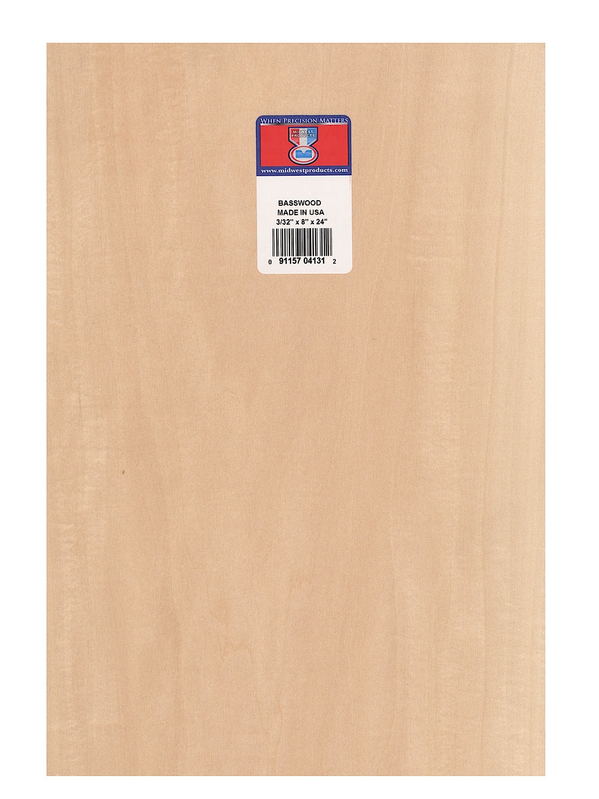 Basswood Sheets 3 32 in. 8 in. x 24 in.