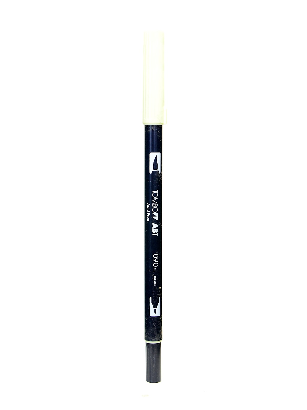Dual End Brush Pen baby yellow 090
