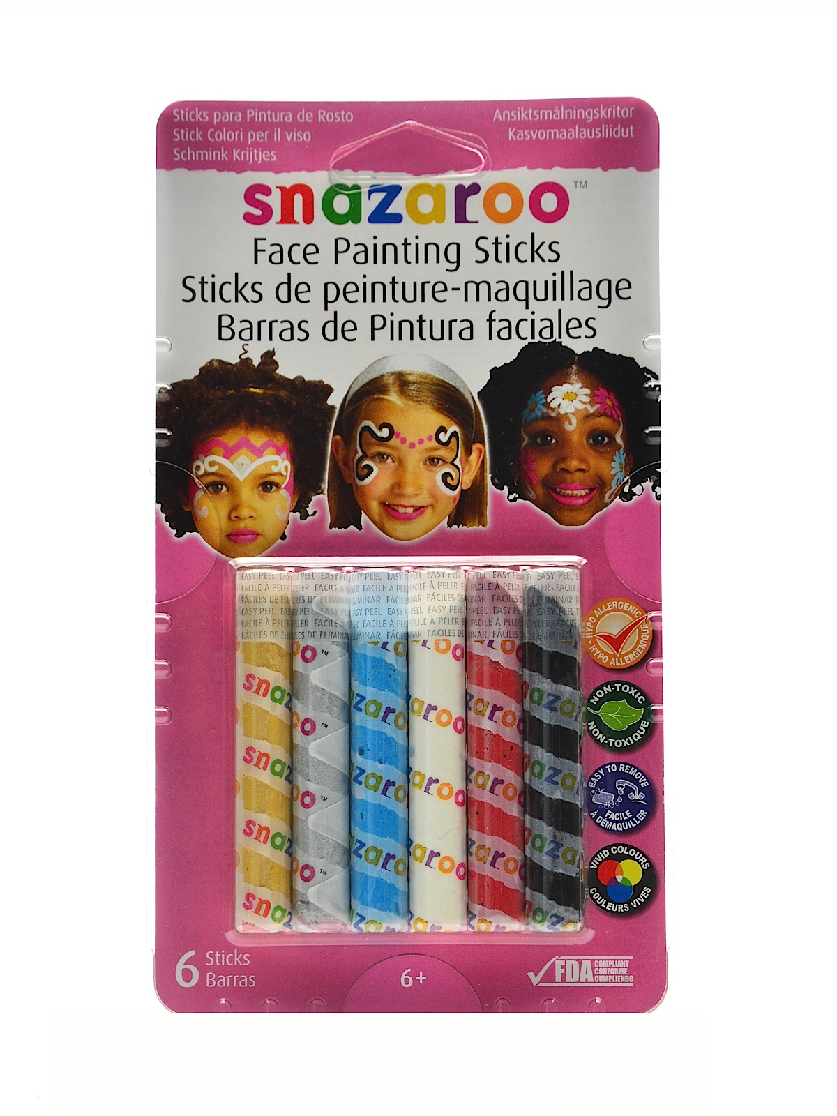 Face Painting Sticks Sets Girls Set Of 6