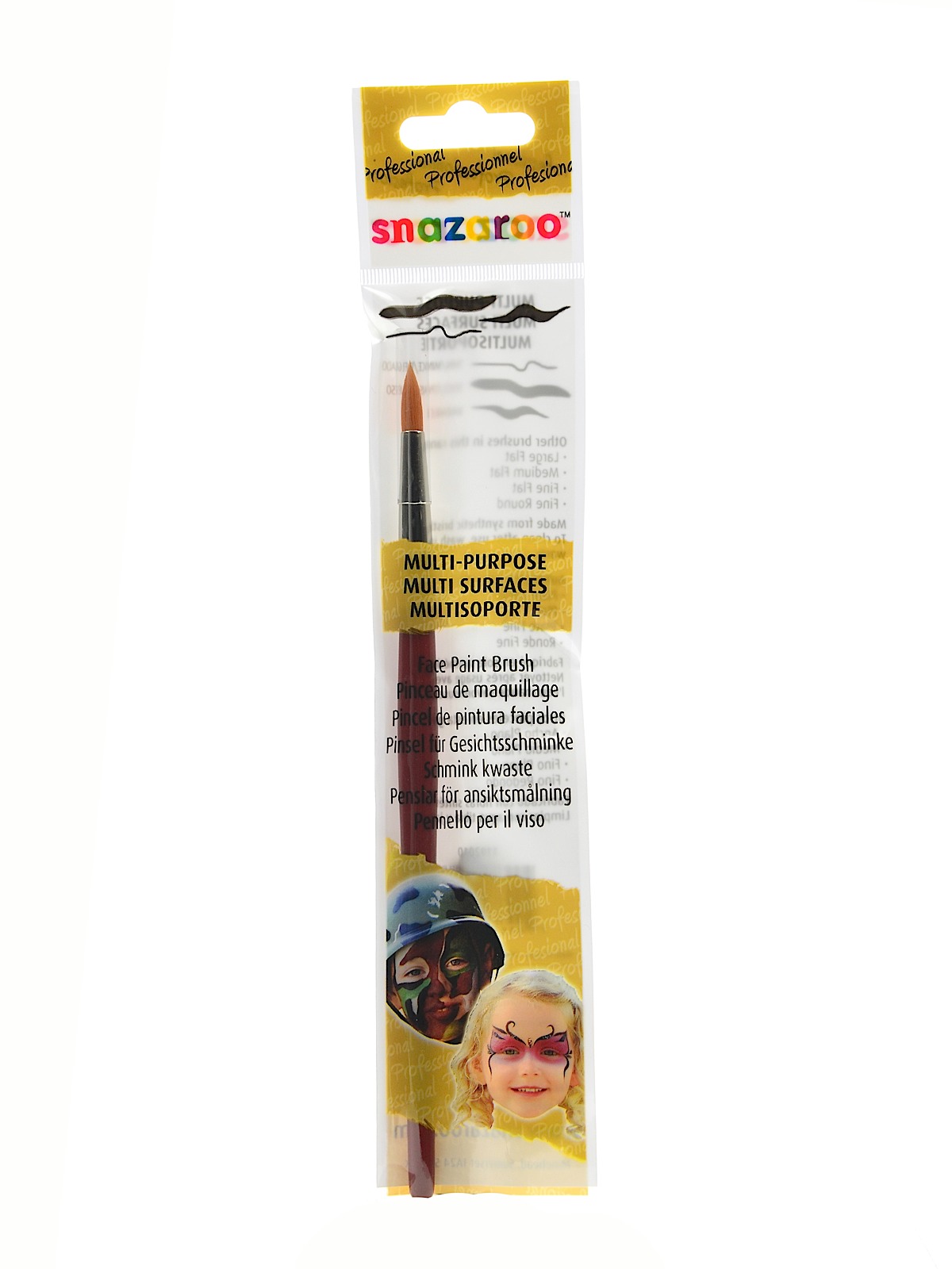 Face Painting Brushes professional multi-purpose each