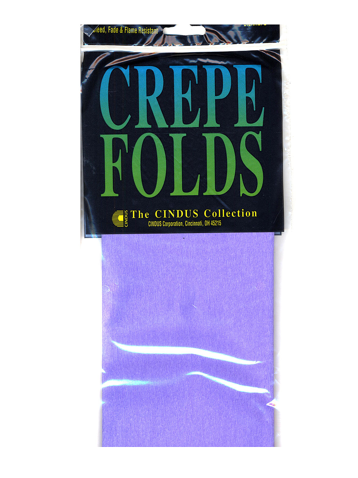 Crepe Paper Folds Lavender