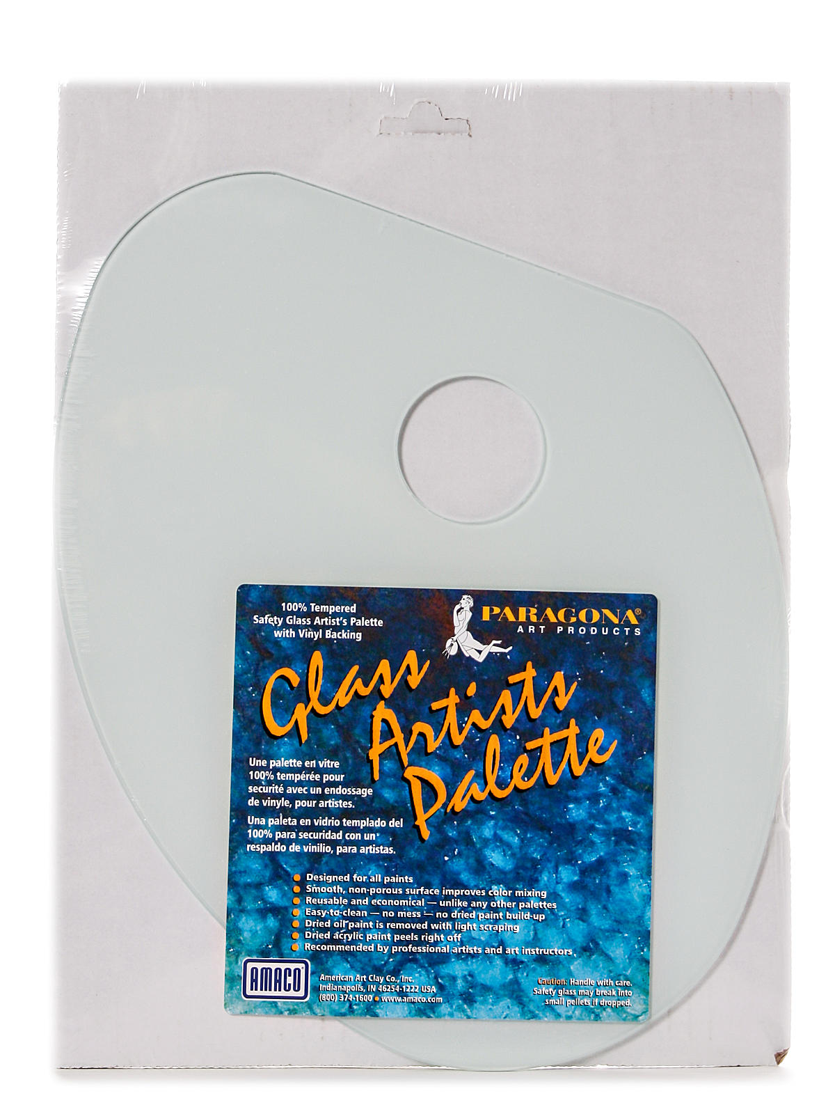 Glass Artists Palette classic palette shape