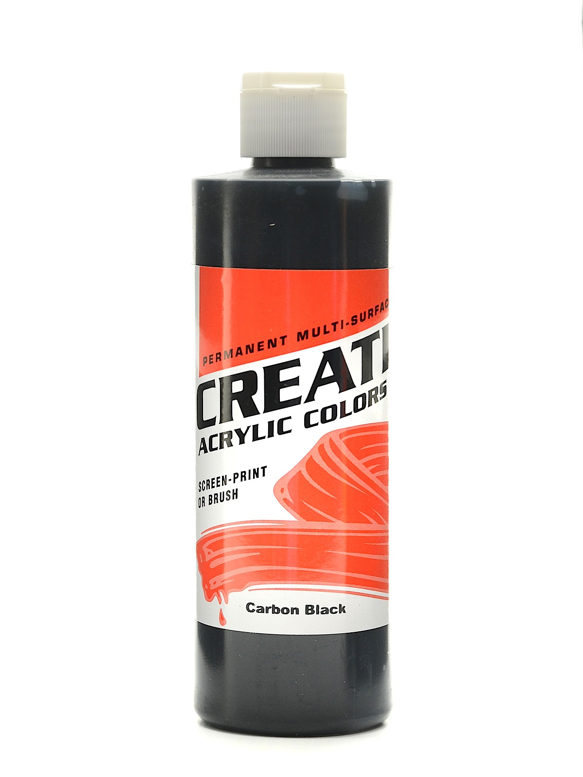 Acrylic Colors carbon black 8 oz.