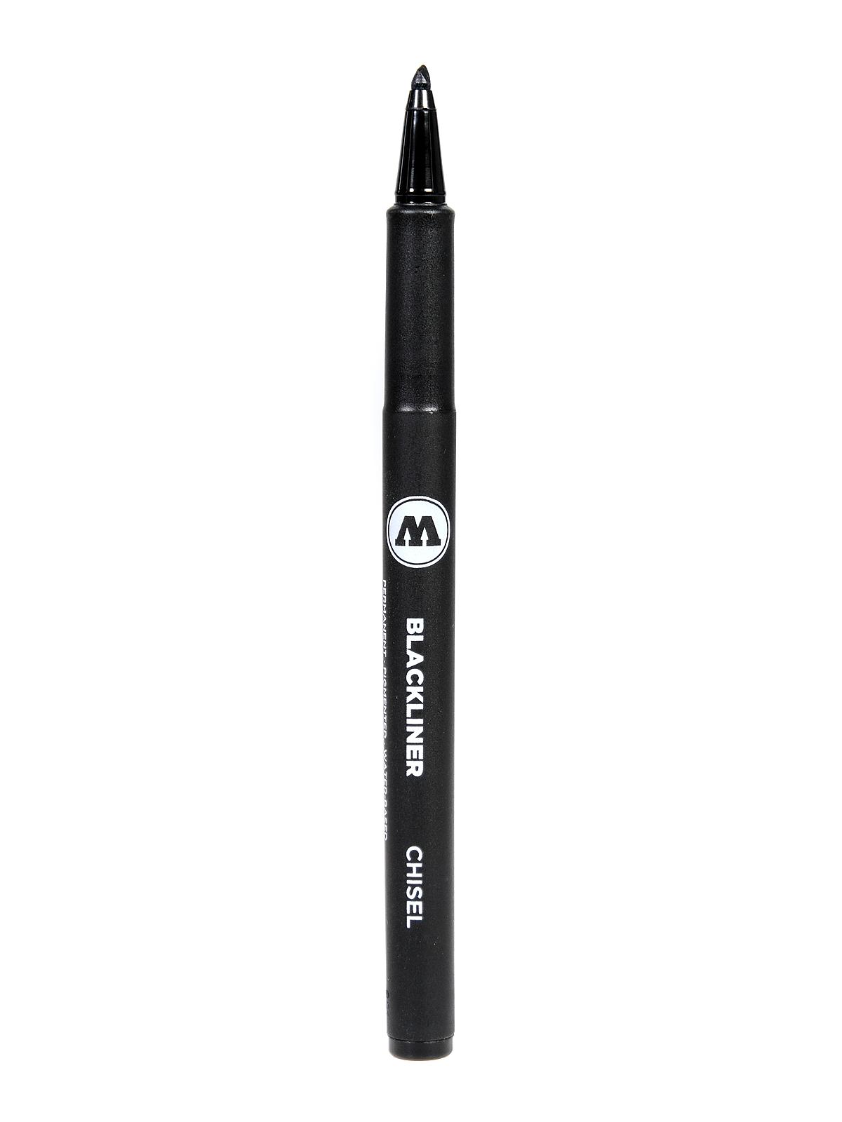 Blackliner Pens chisel tip