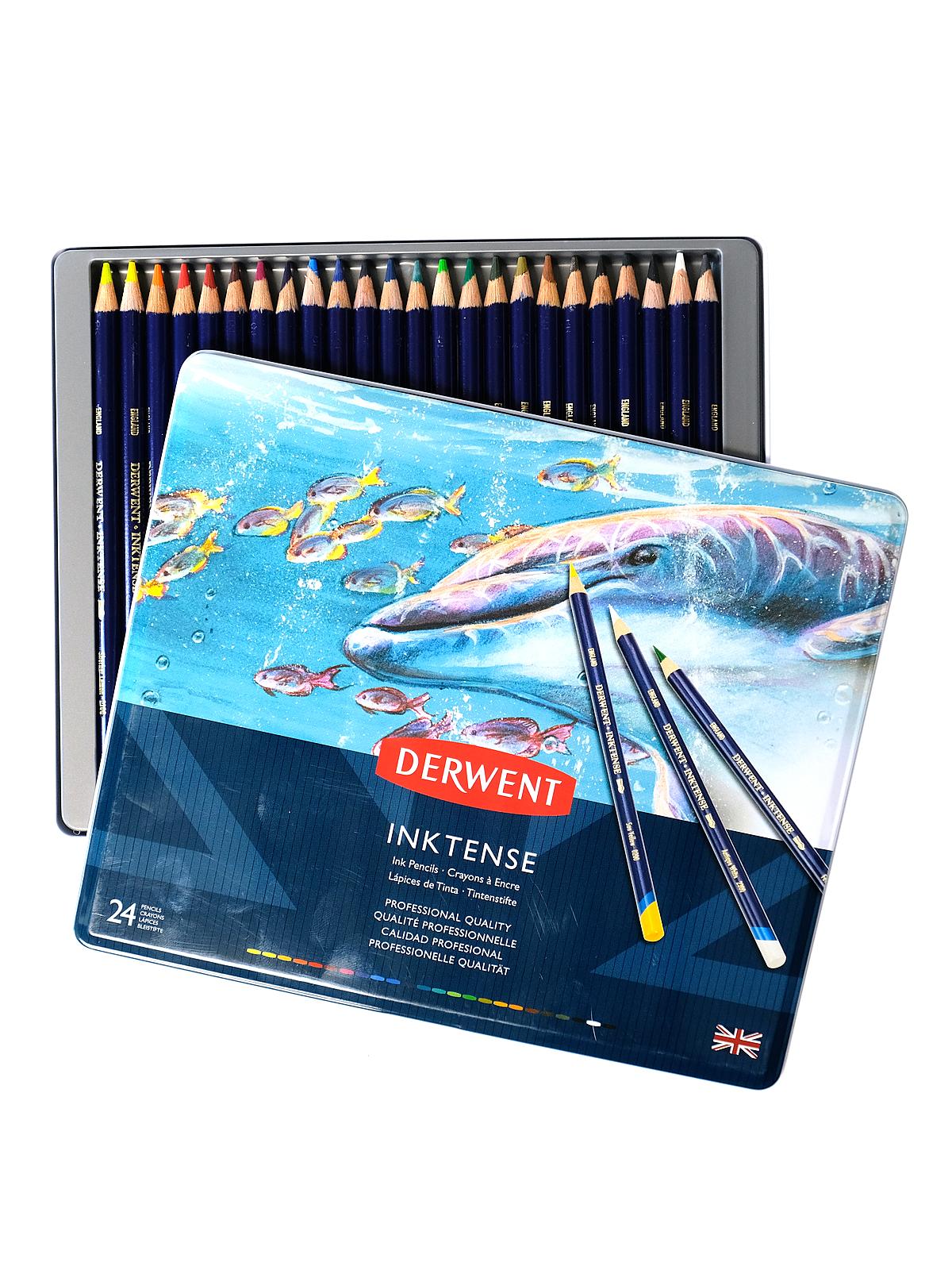 Inktense Pencil Sets Set Of 24