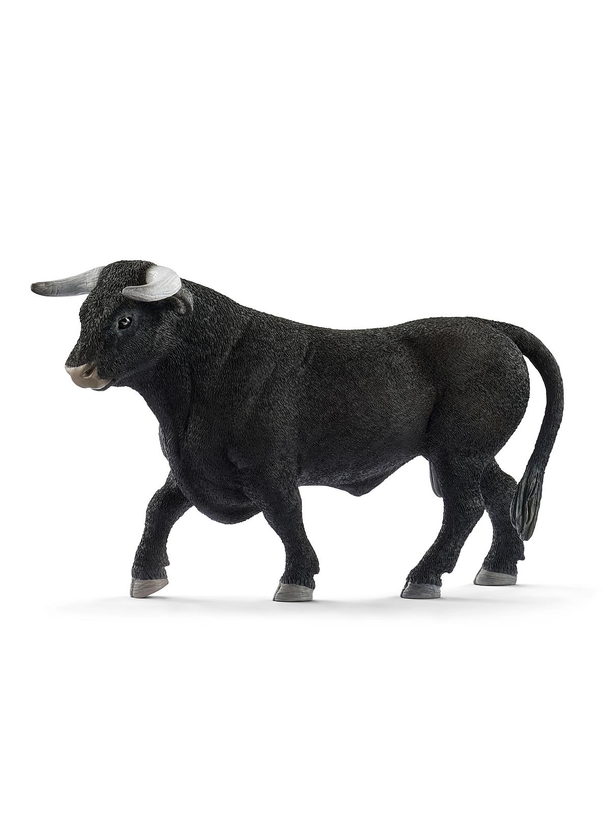 Farm World Animals Black Bull