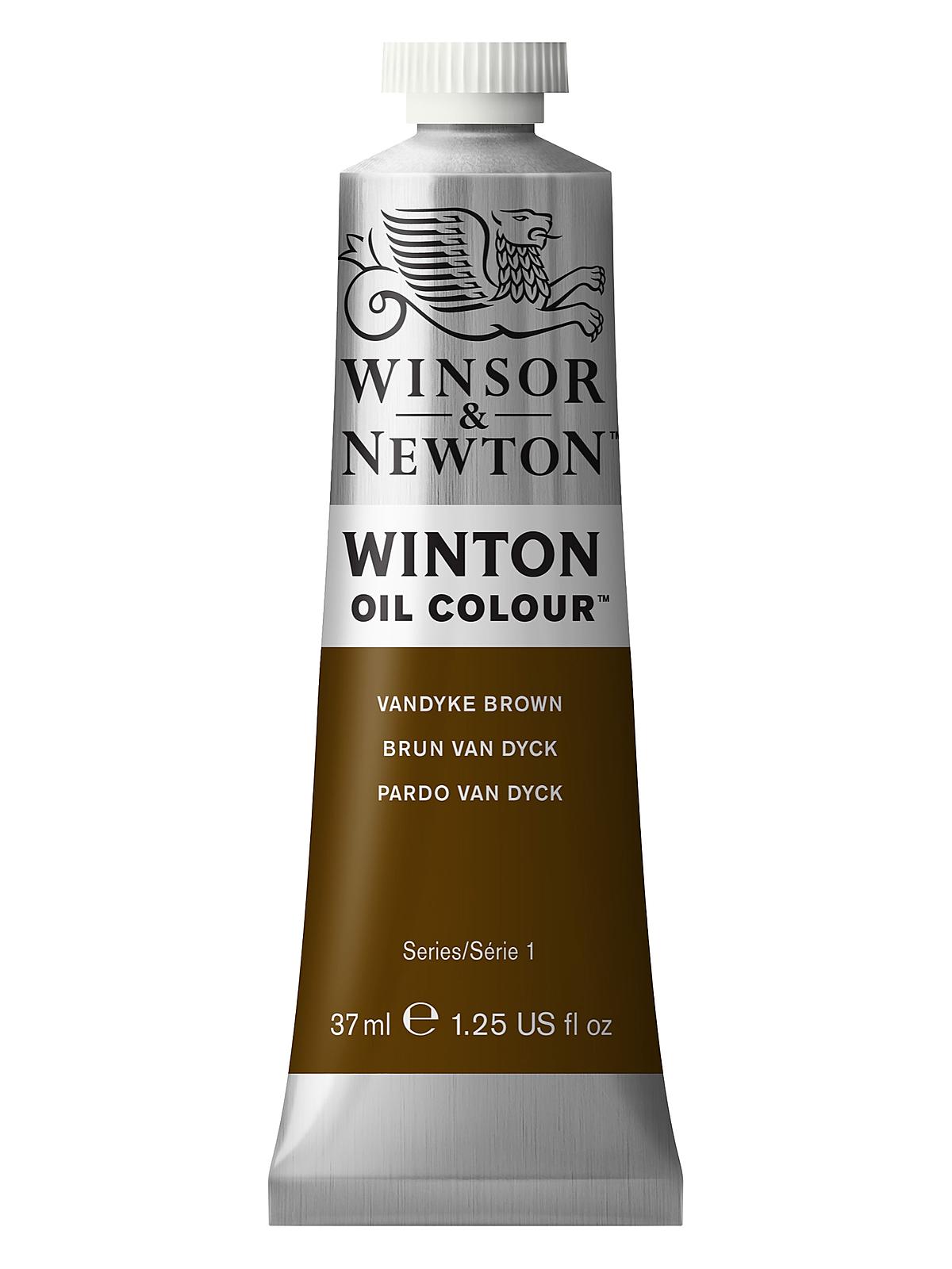Winton Oil Colours 37 ml Vandyke brown 676