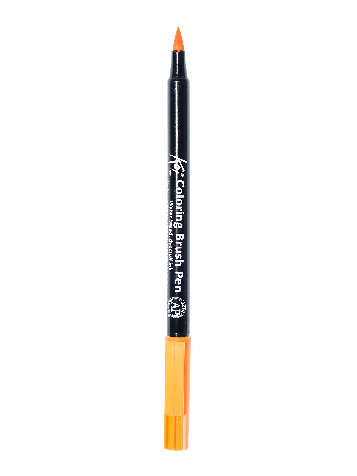 Koi Coloring Brush Pens orange 5