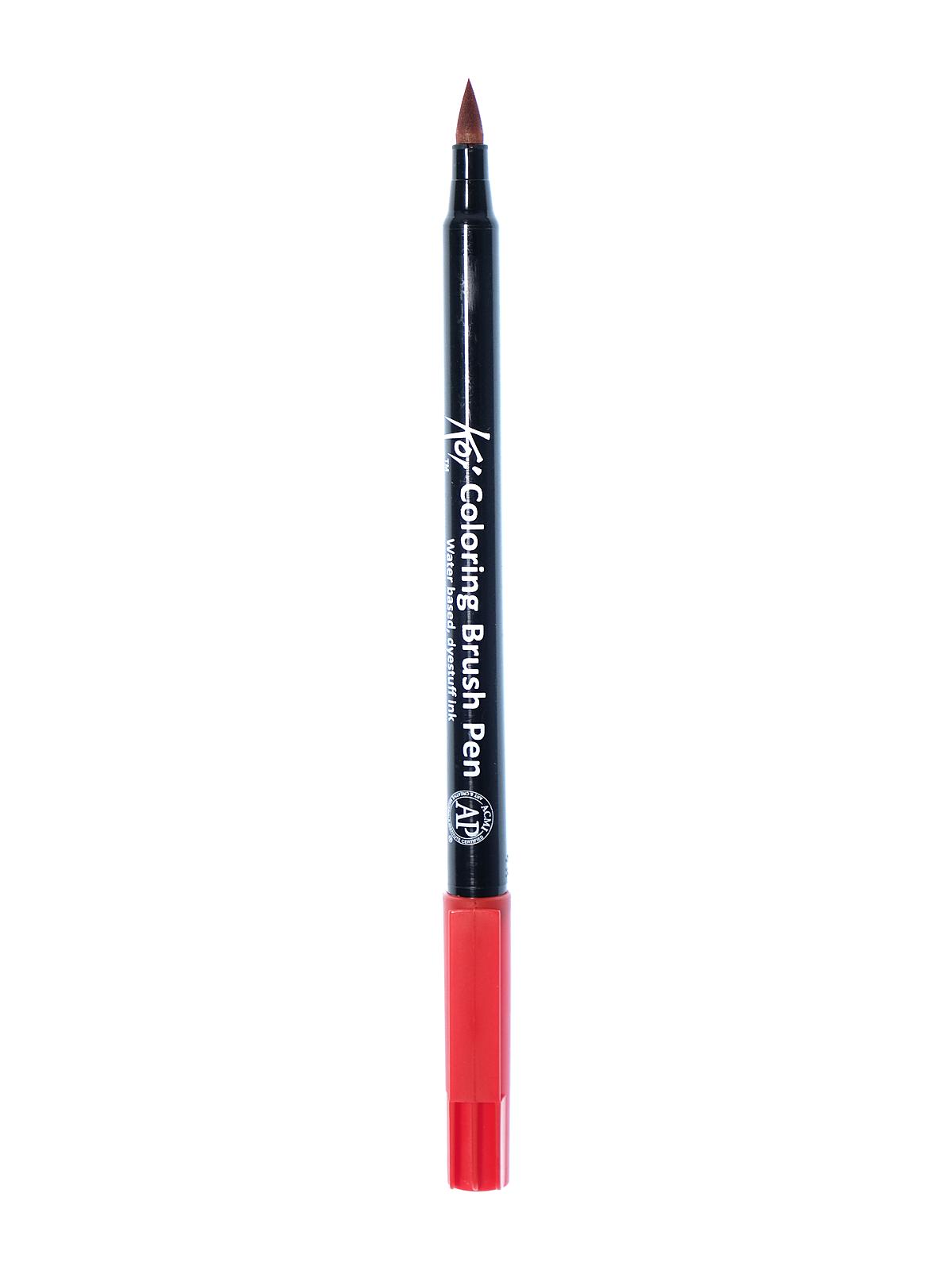 Koi Coloring Brush Pens red 19