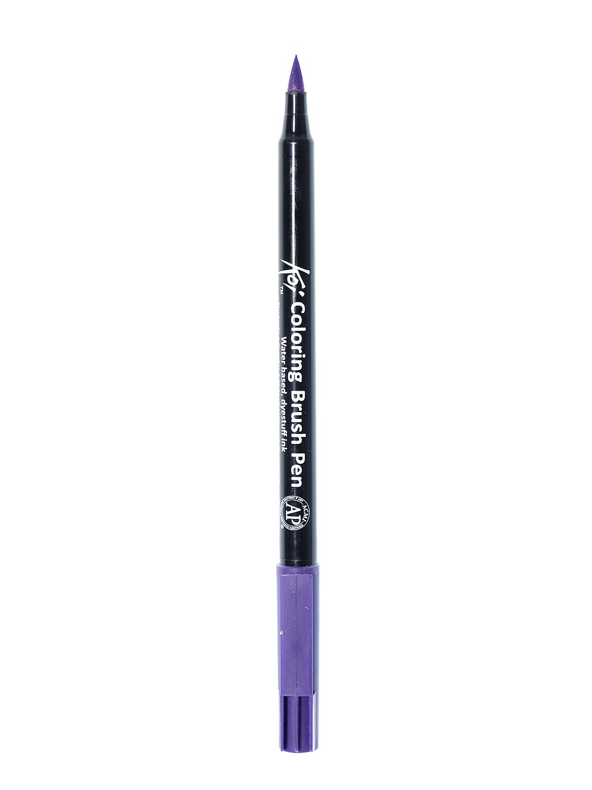 Koi Coloring Brush Pens purple 24