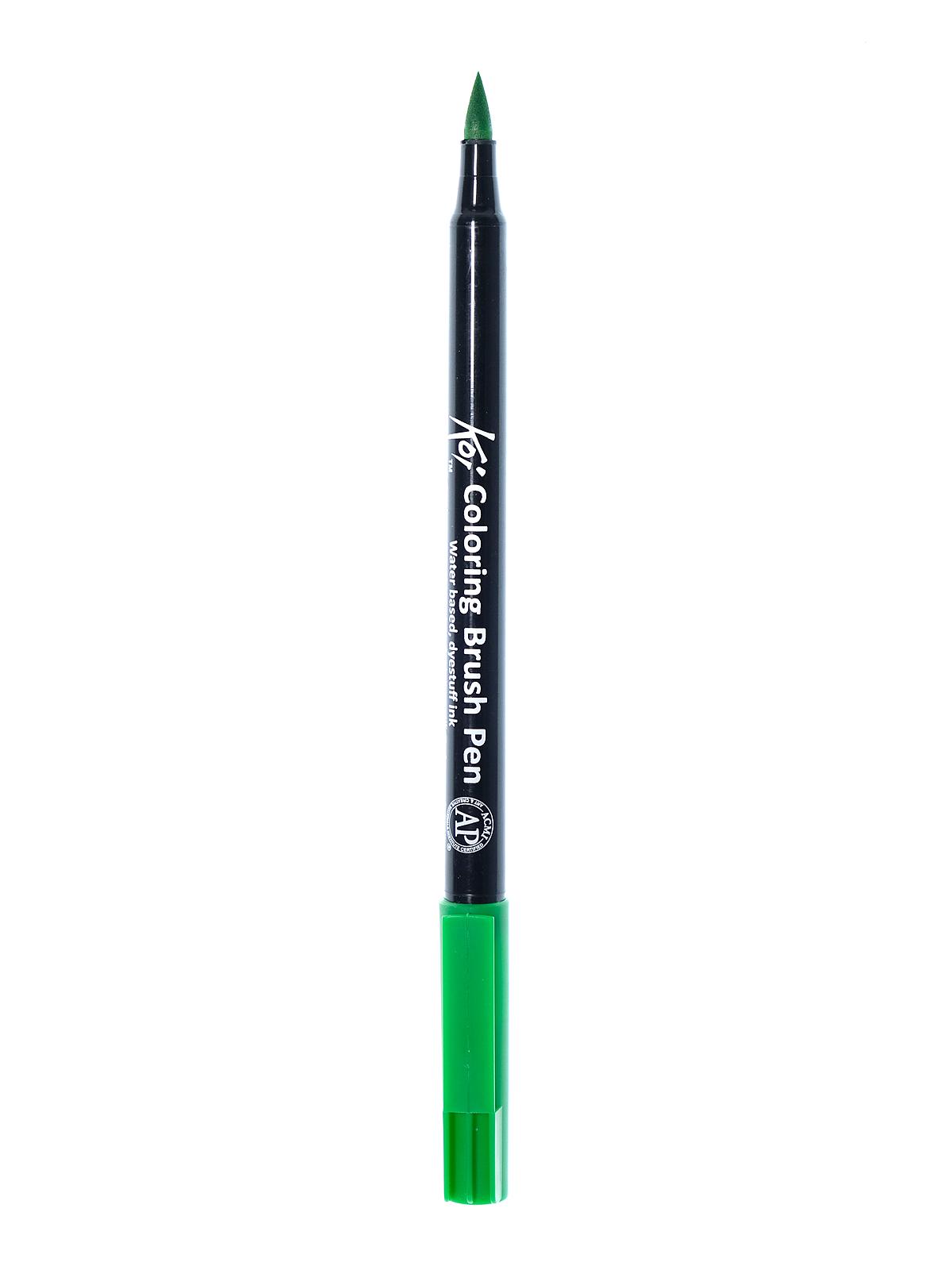 Koi Coloring Brush Pens emerald green 226