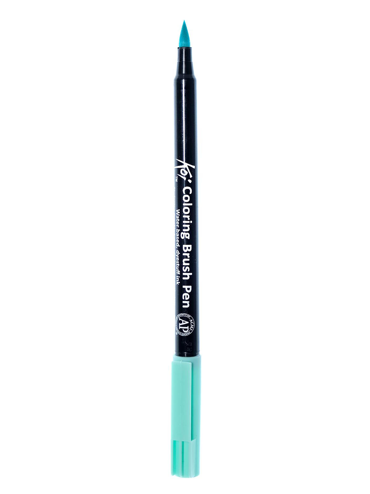 Koi Coloring Brush Pens peacock green 426