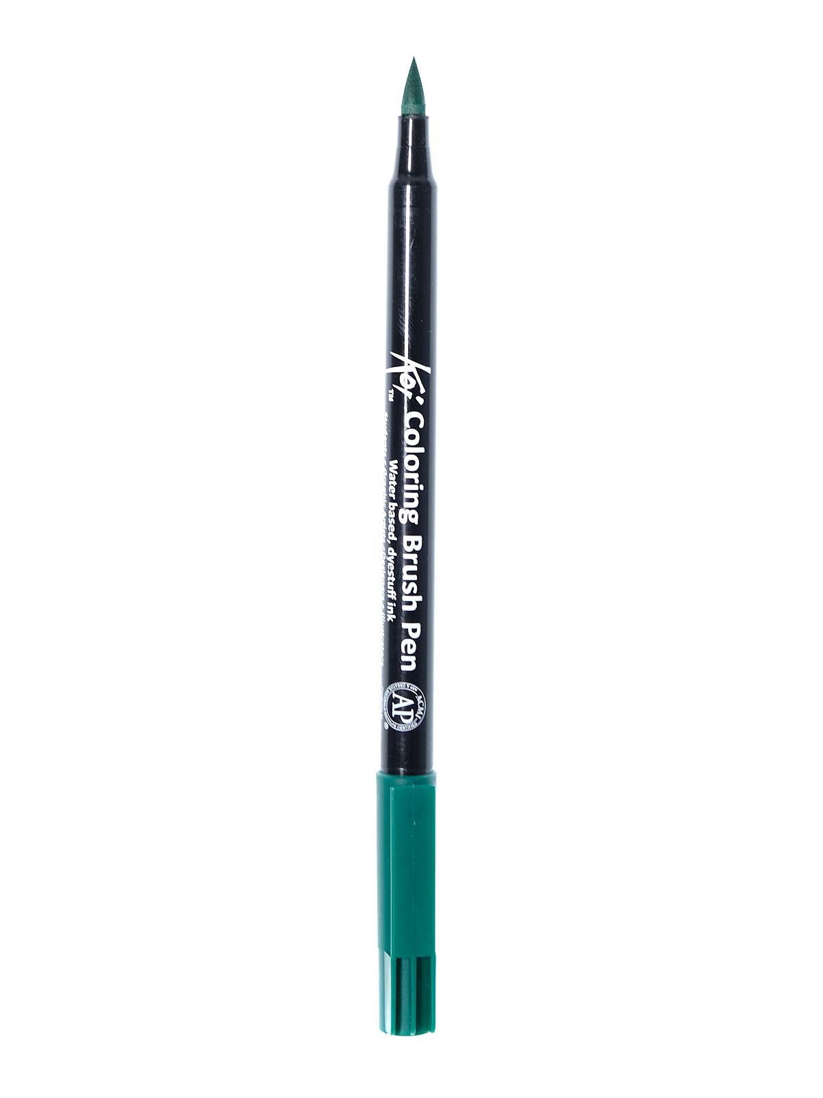 Koi Coloring Brush Pens green 29