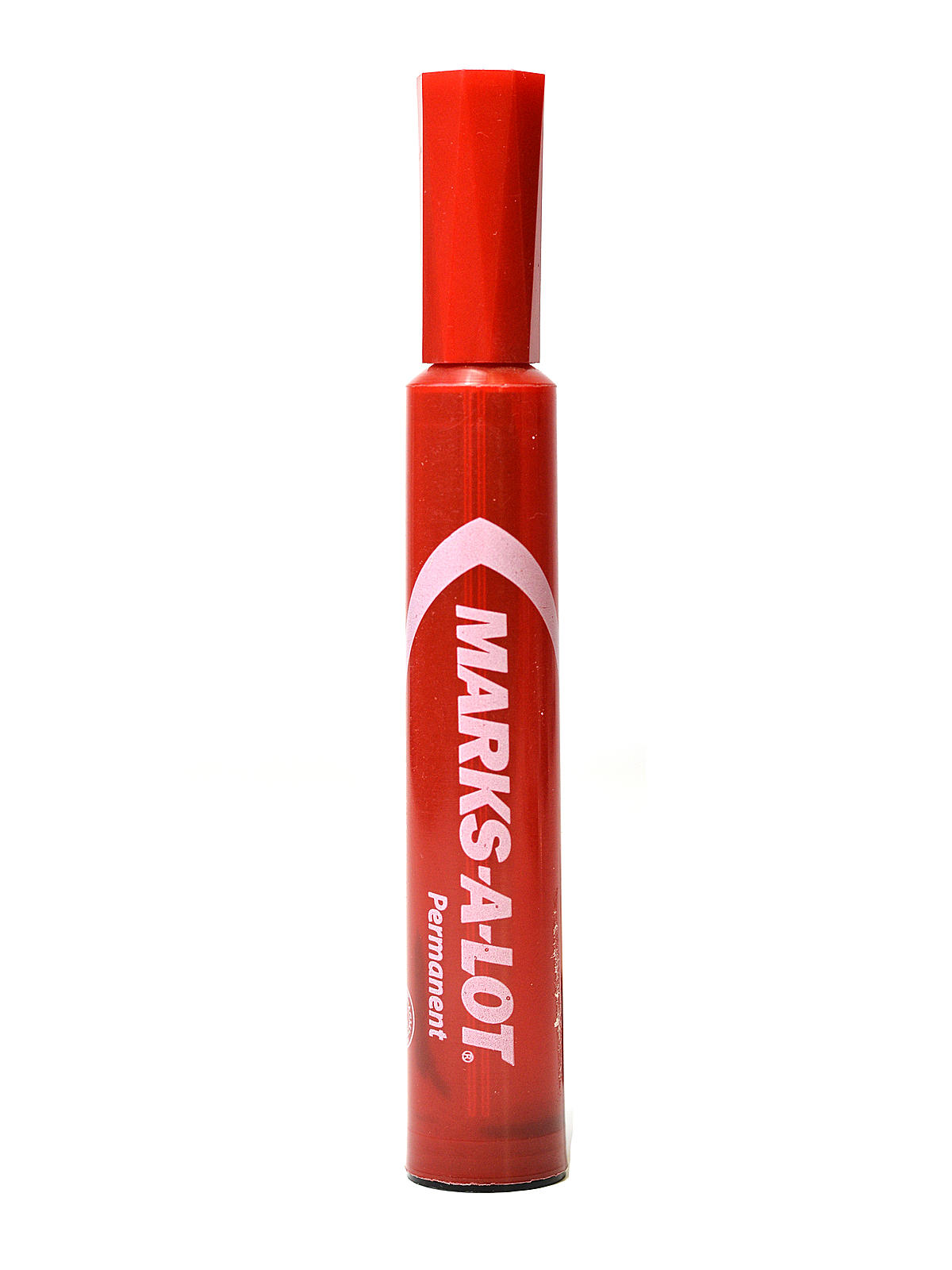 Marks-a-lot Permanent Pens Red Regular Tip