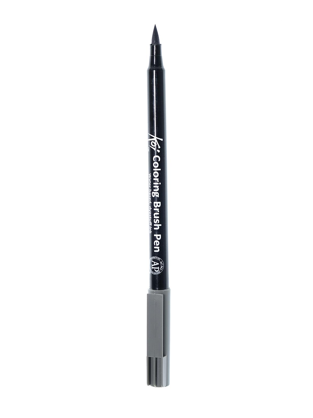 Koi Coloring Brush Pens dark warm gray 144