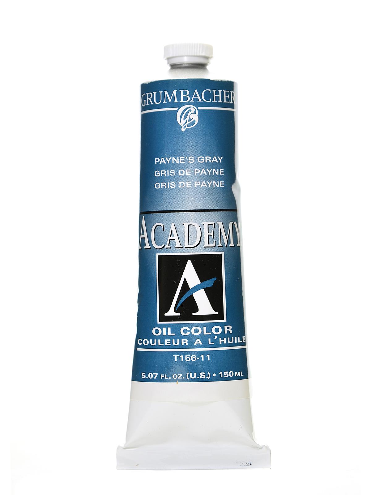 Academy Oil Colors payne's gray 5.07 oz.