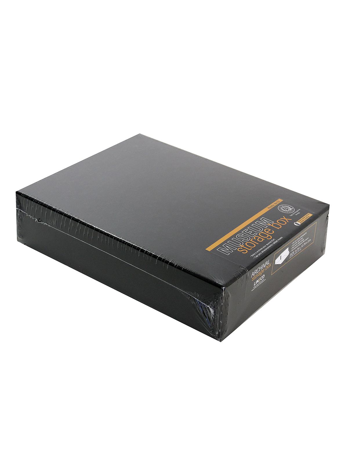 Drop-Front Storage Boxes black 9 in. x 12 in. x 3 in.