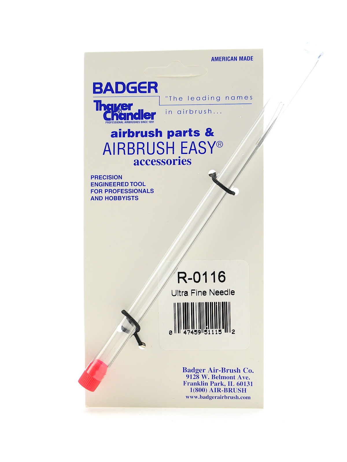 Airbrush Parts needle for Renegade ultra fine R-0116