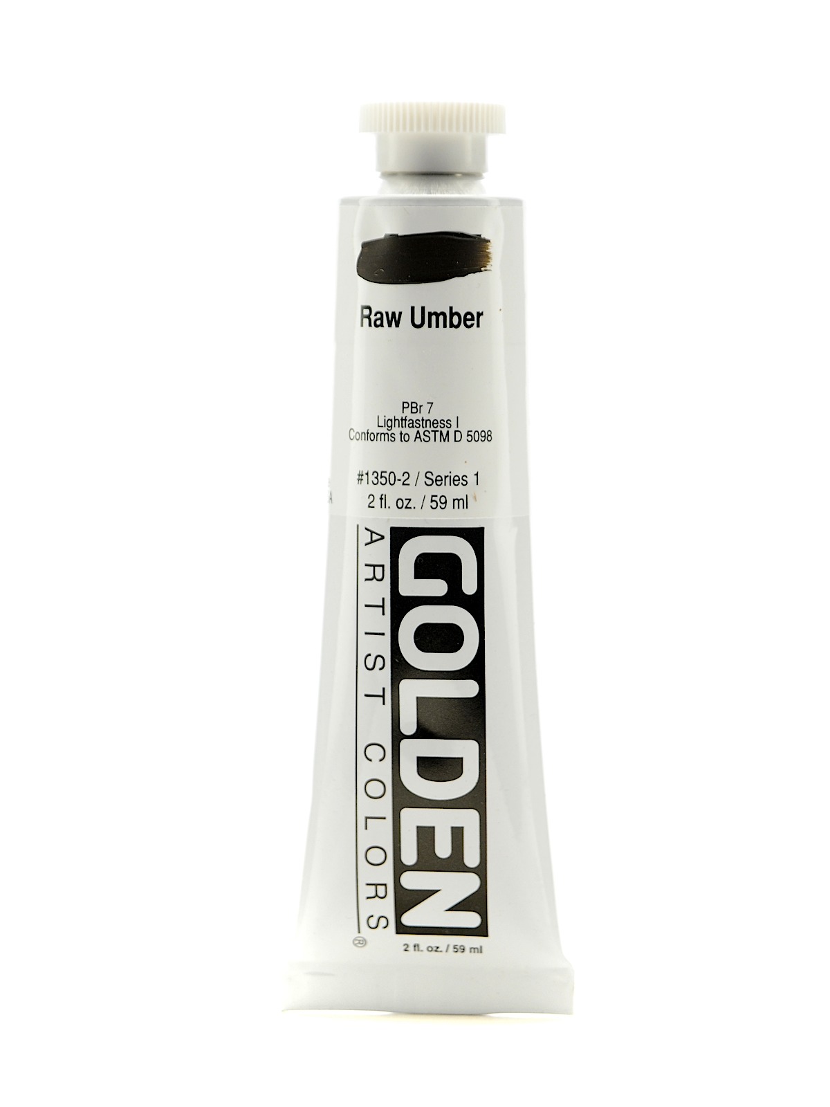Heavy Body Acrylics raw umber 2 oz.