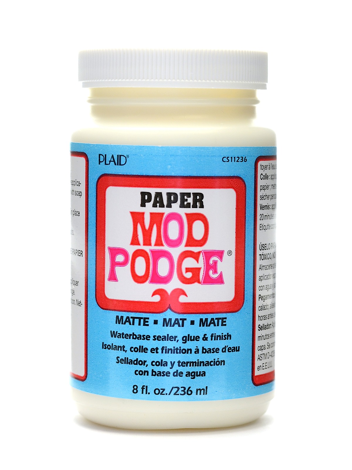 Mod Podge Medium Formulas paper matte 8 oz.